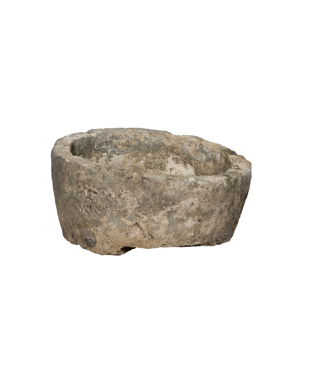 Olive Ateliers - Limestone Trough - Round