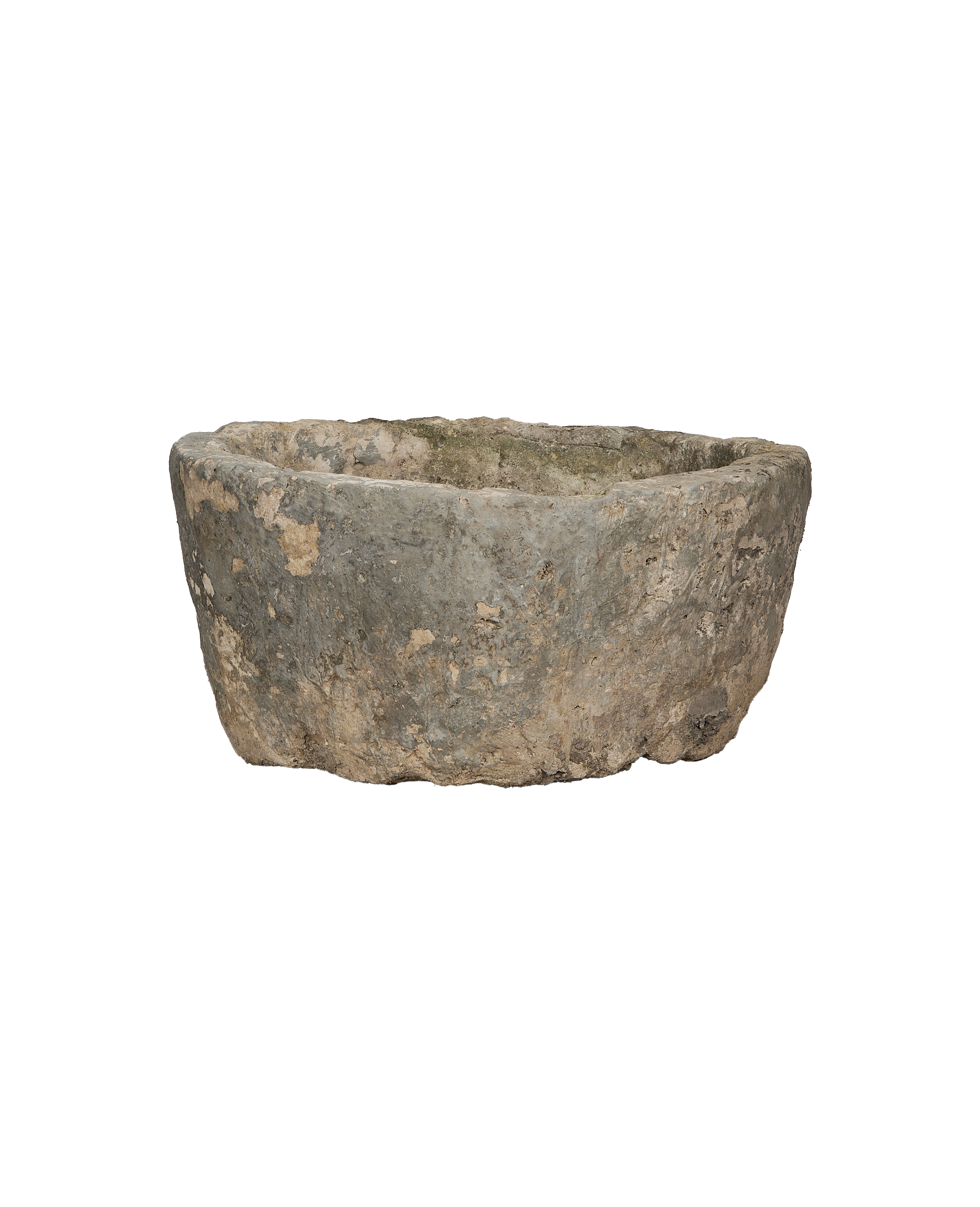 Olive Ateliers - Limestone Trough - Round