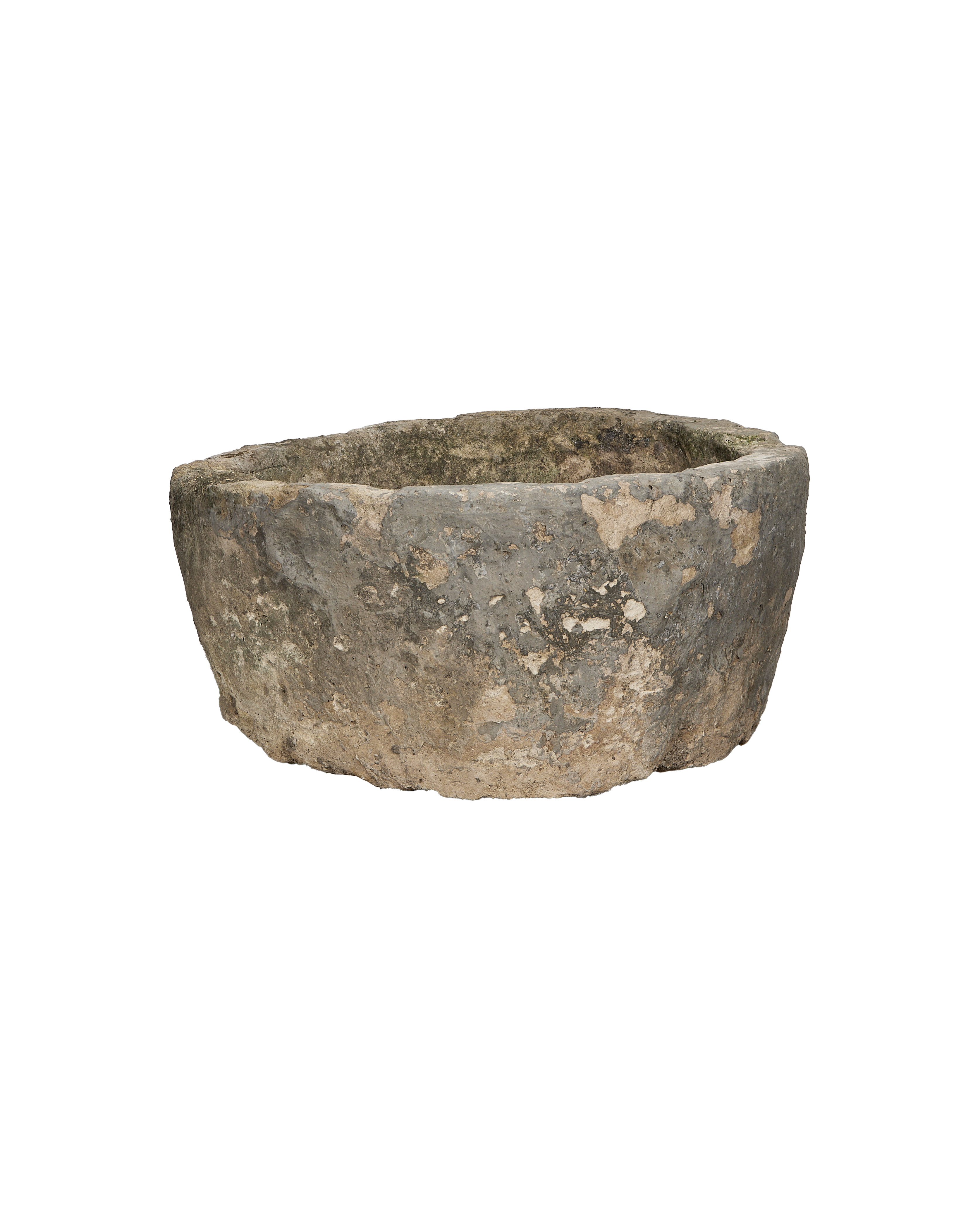 Olive Ateliers - Limestone Trough - Round