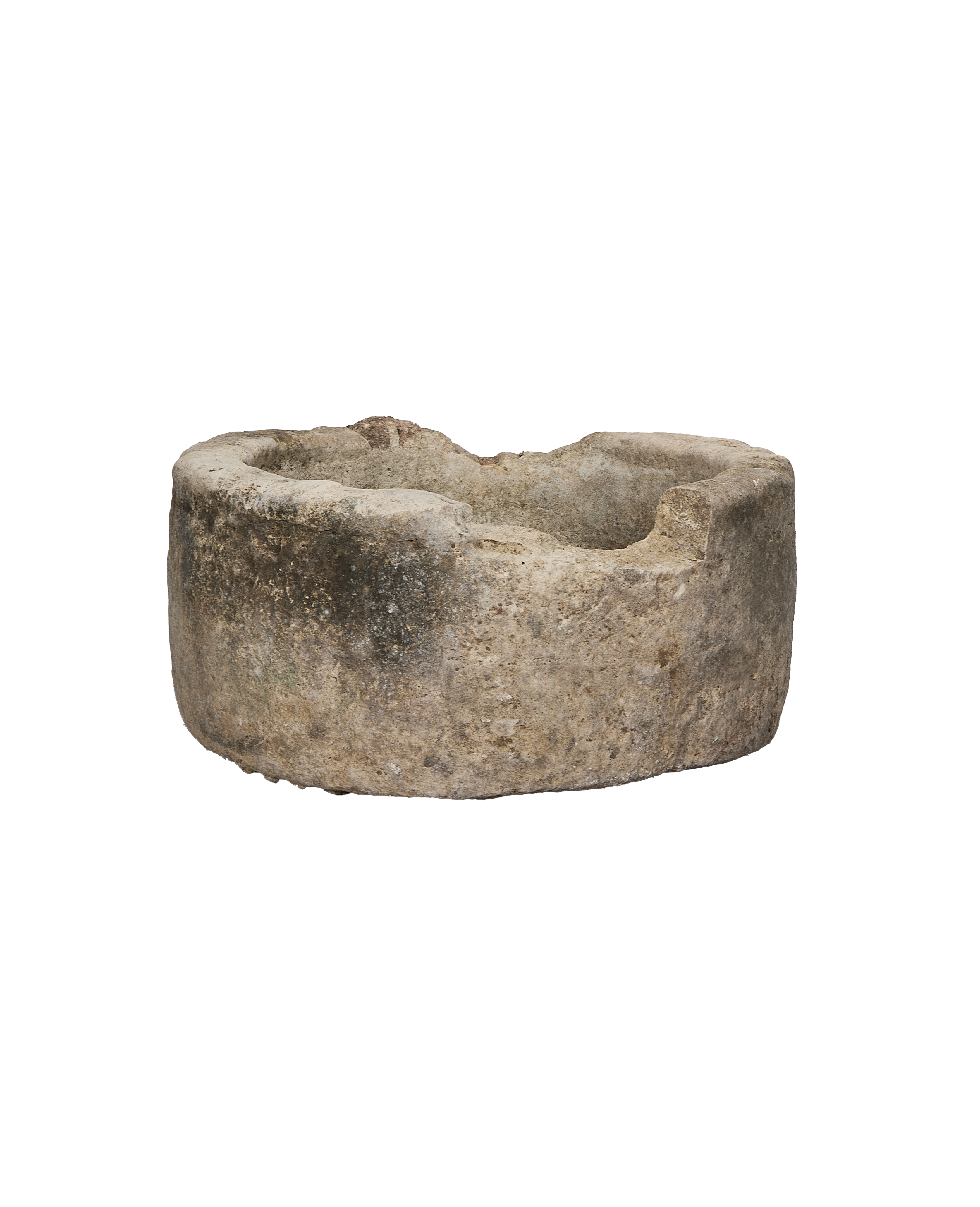 Olive Ateliers - Limestone Trough - Round