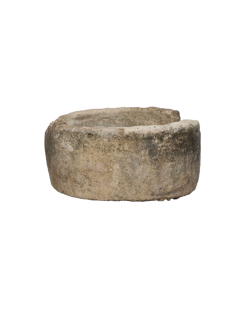 Olive Ateliers - Limestone Trough - Round
