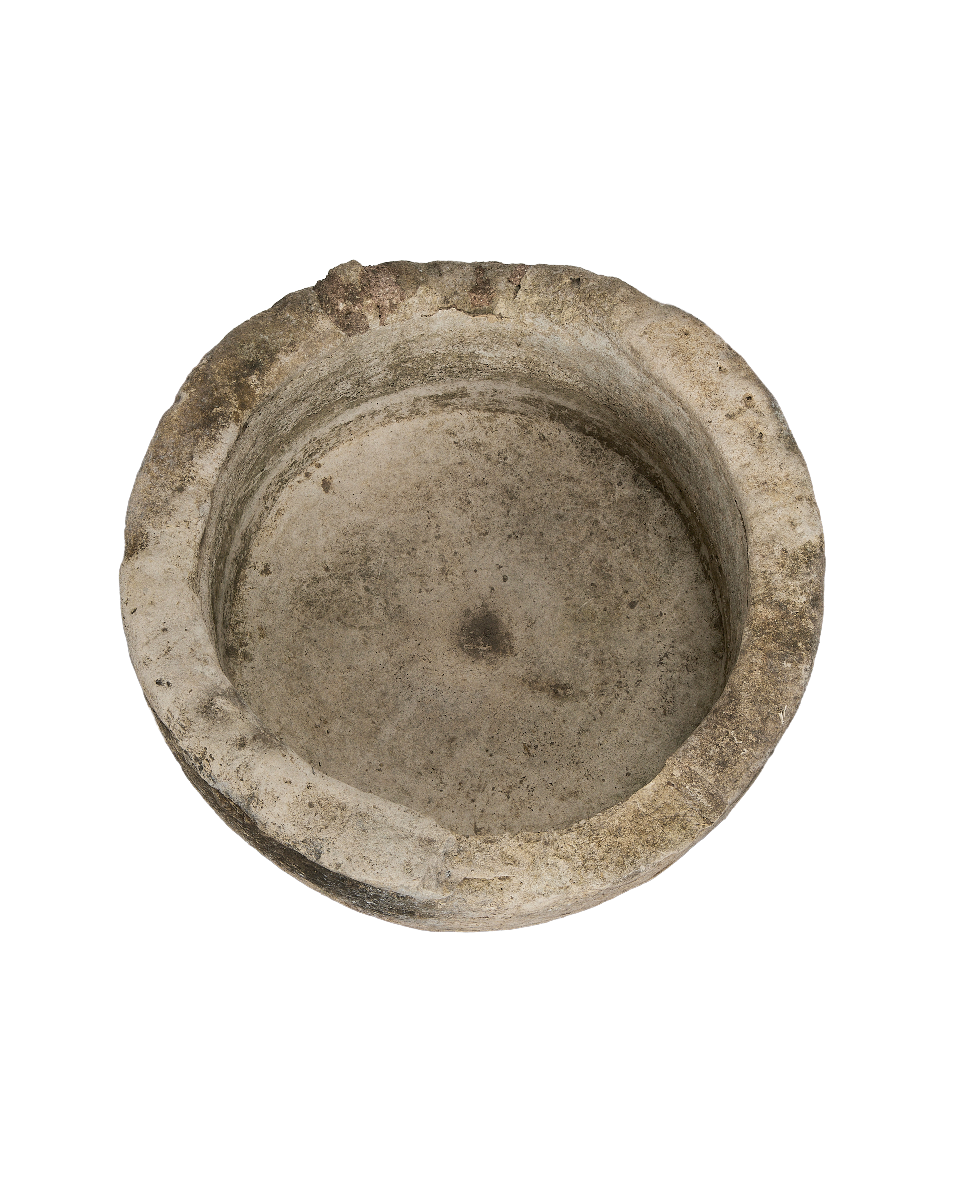 Olive Ateliers - Limestone Trough - Round