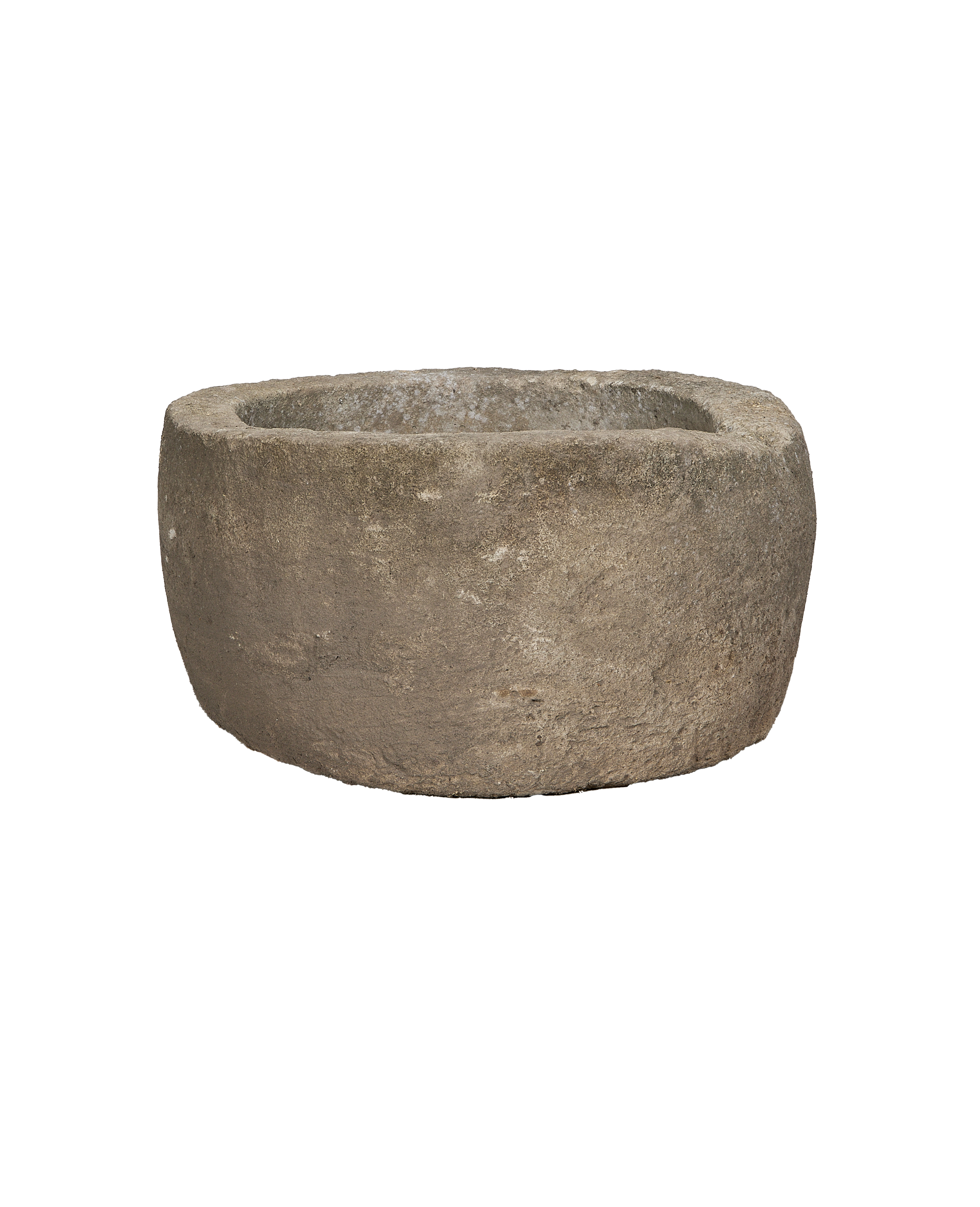 Olive Ateliers - Limestone Trough - Round