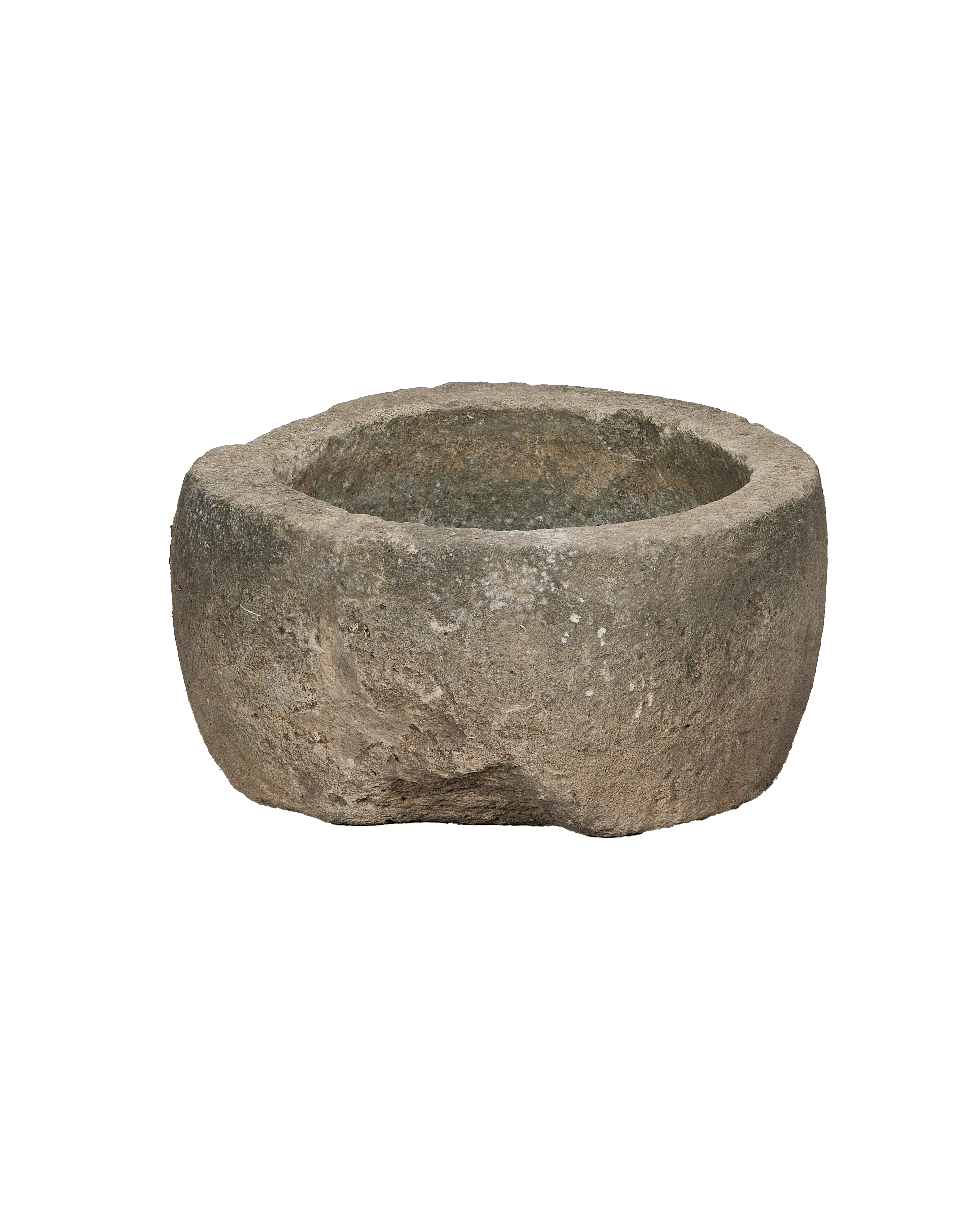 Olive Ateliers - Limestone Trough - Round