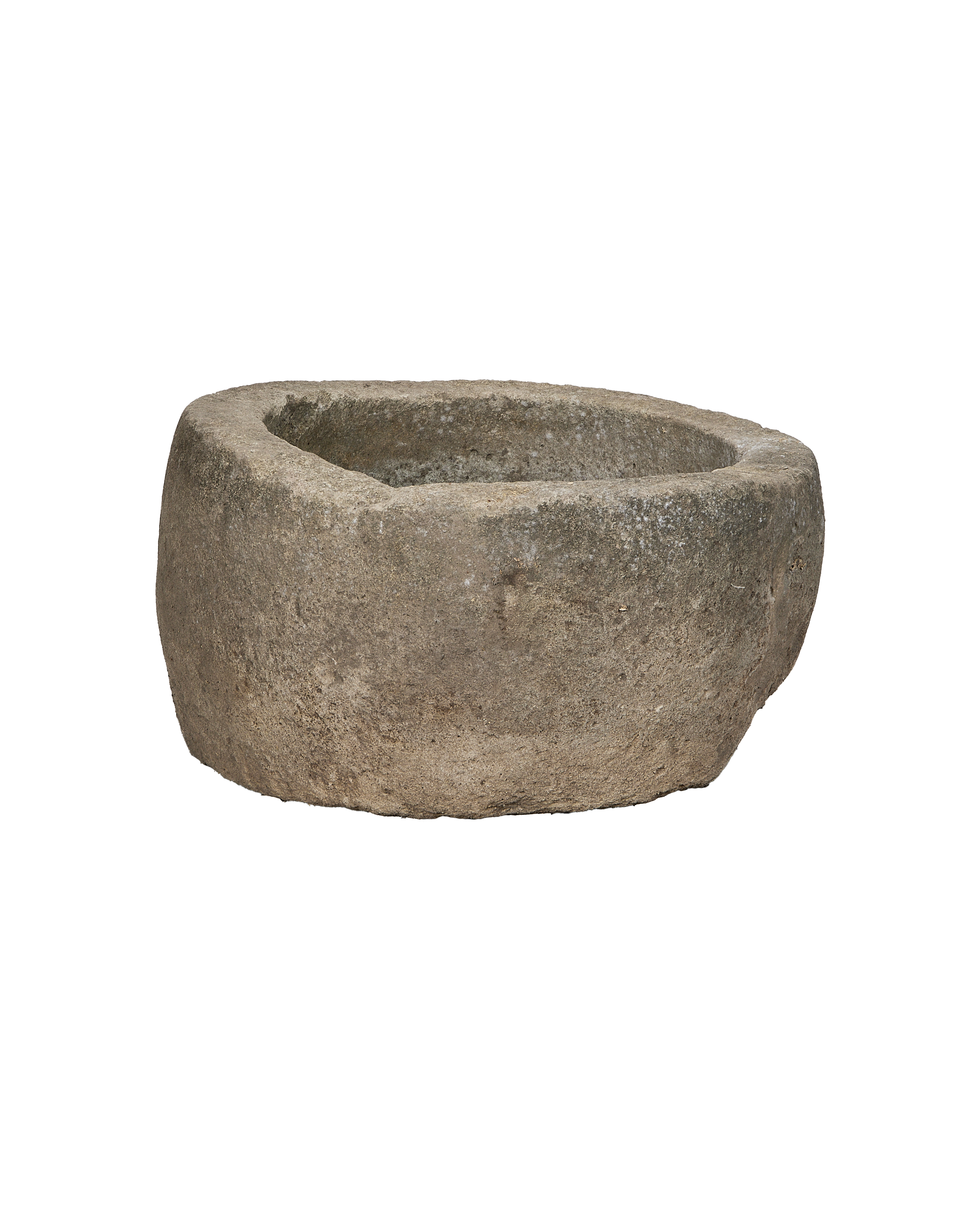 Olive Ateliers - Limestone Trough - Round