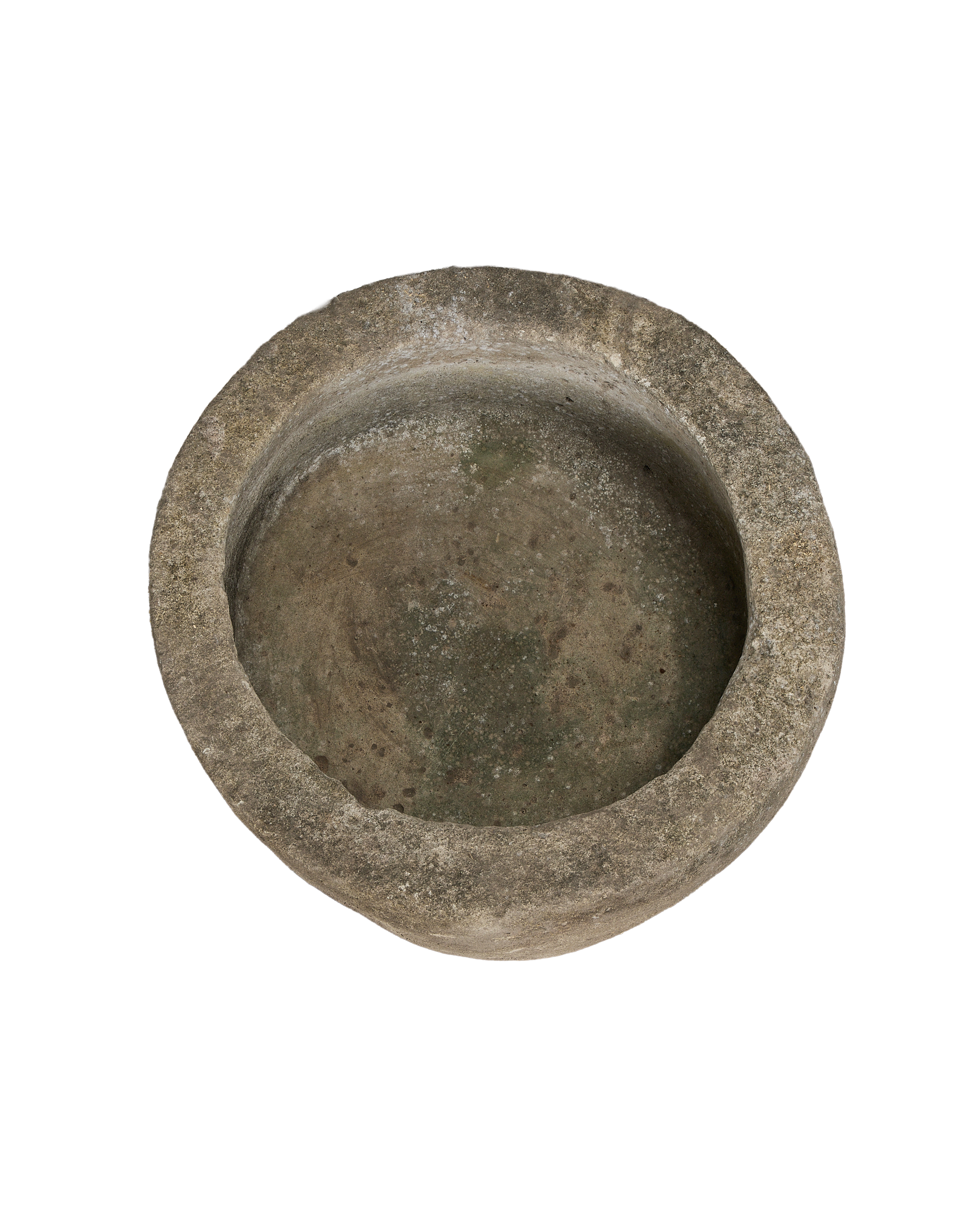 Olive Ateliers - Limestone Trough - Round