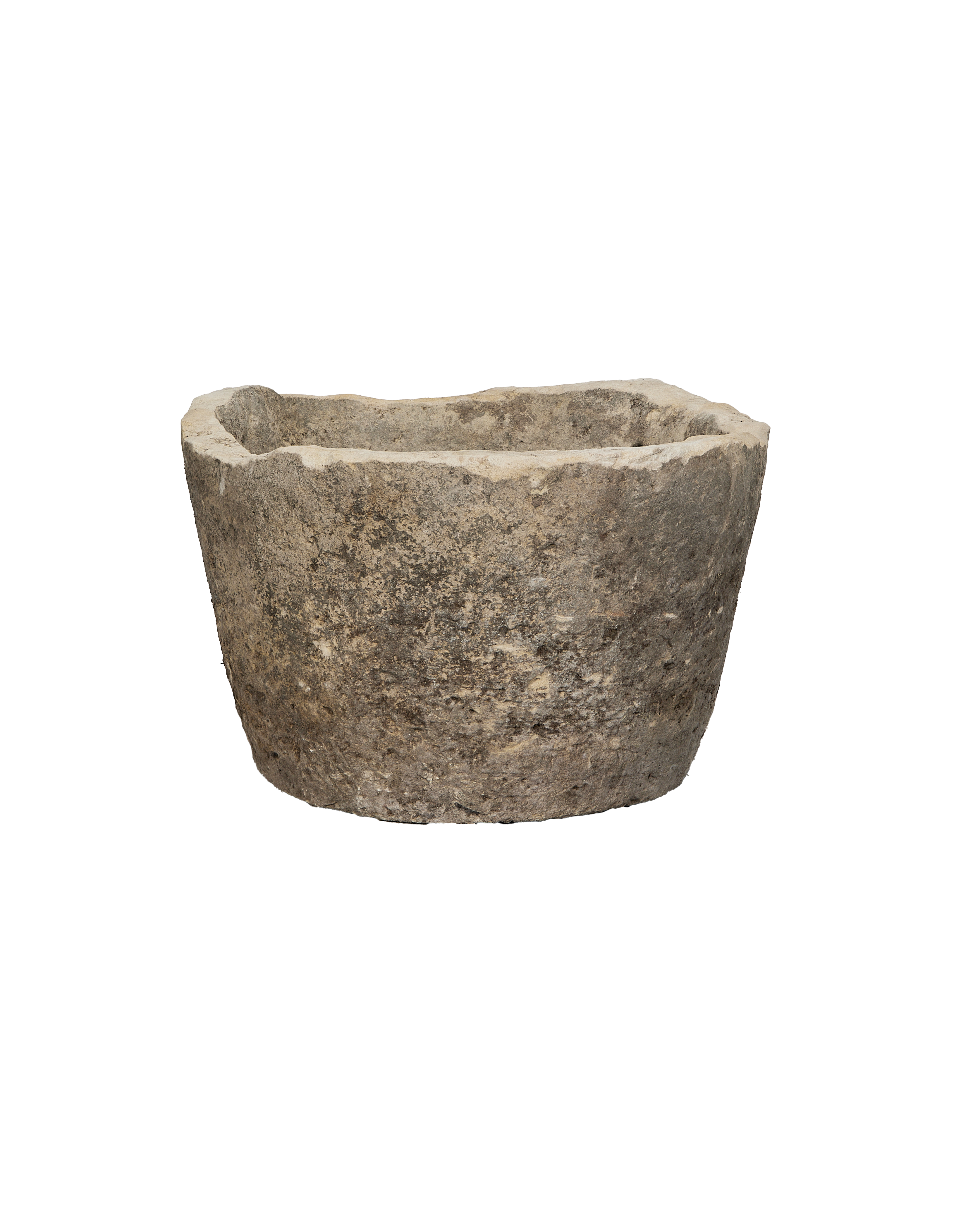 Olive Ateliers - Limestone Trough - Round
