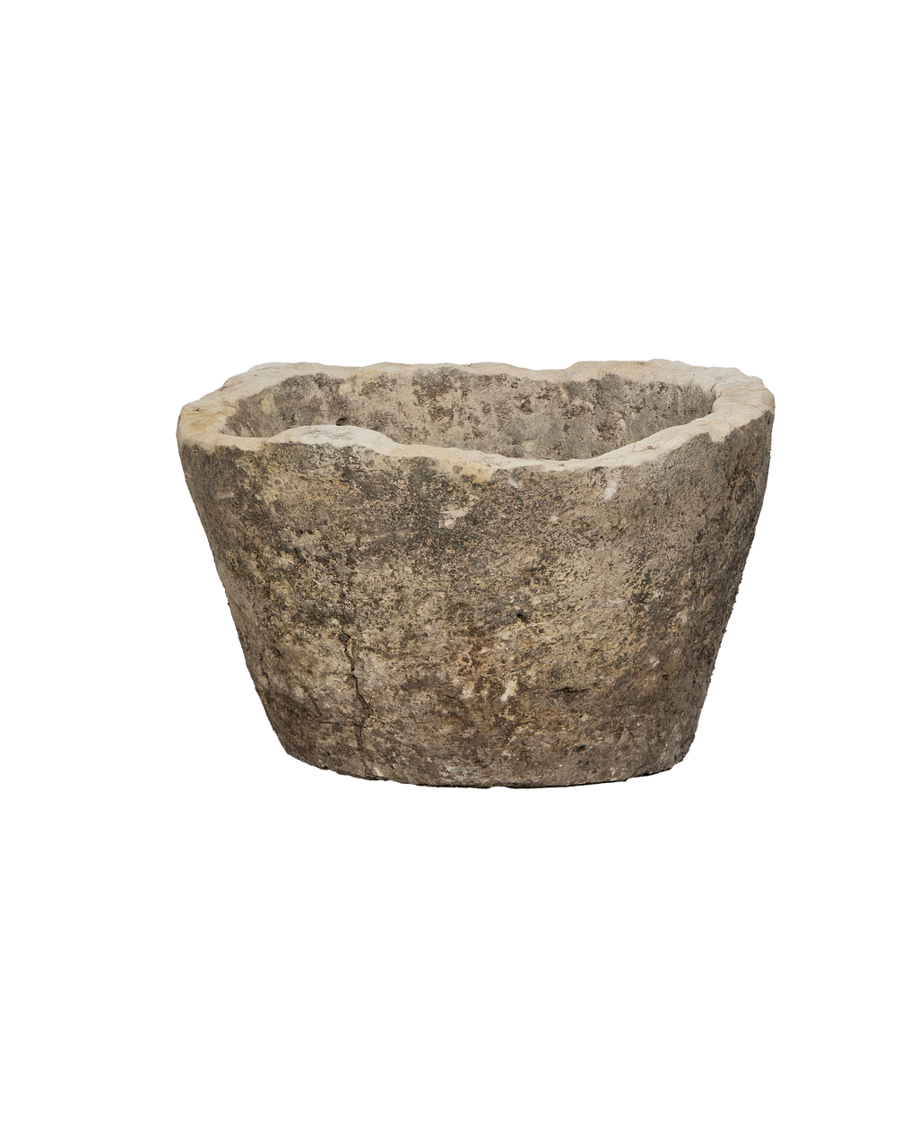 Olive Ateliers - Limestone Trough - Round