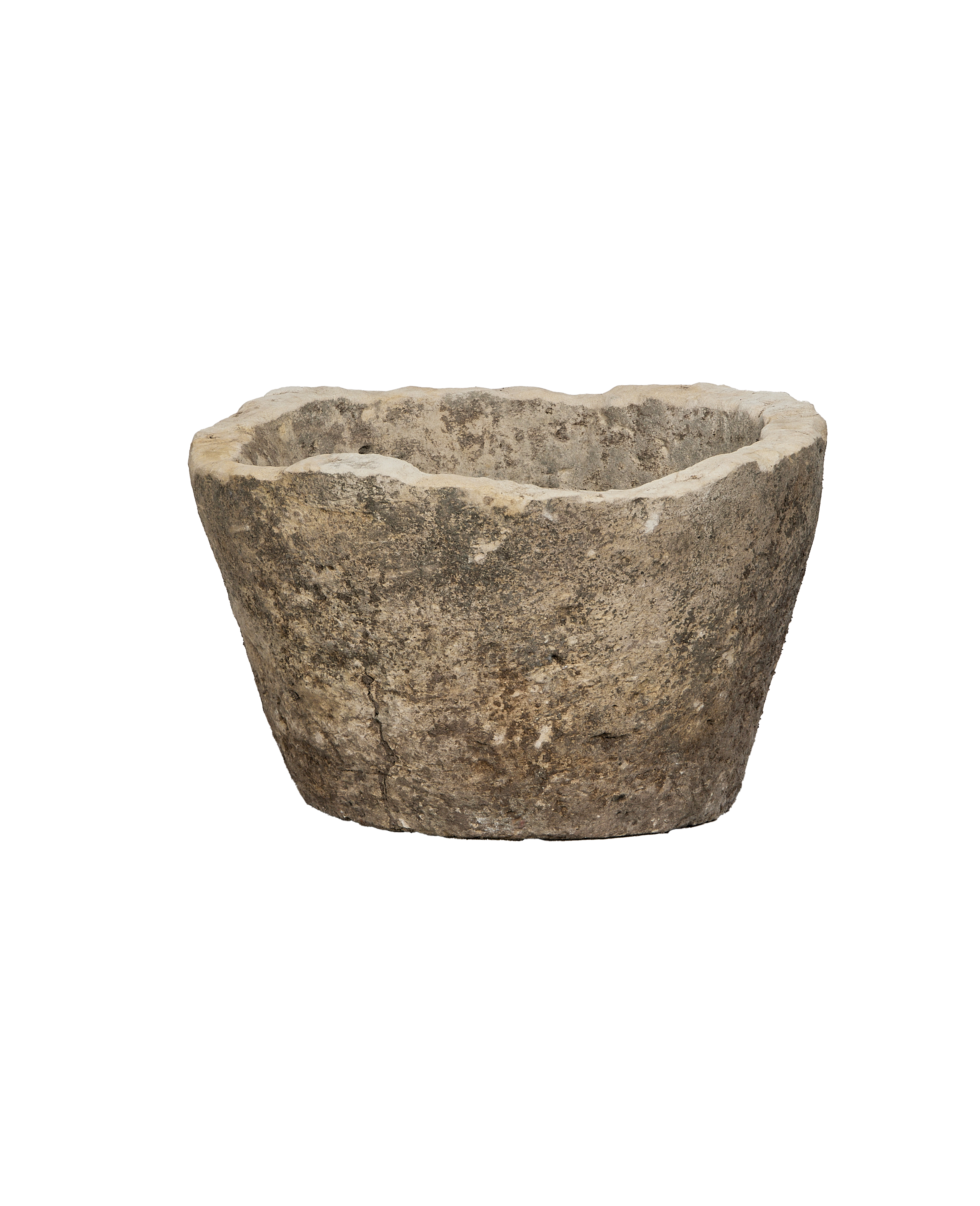 Olive Ateliers - Limestone Trough - Round
