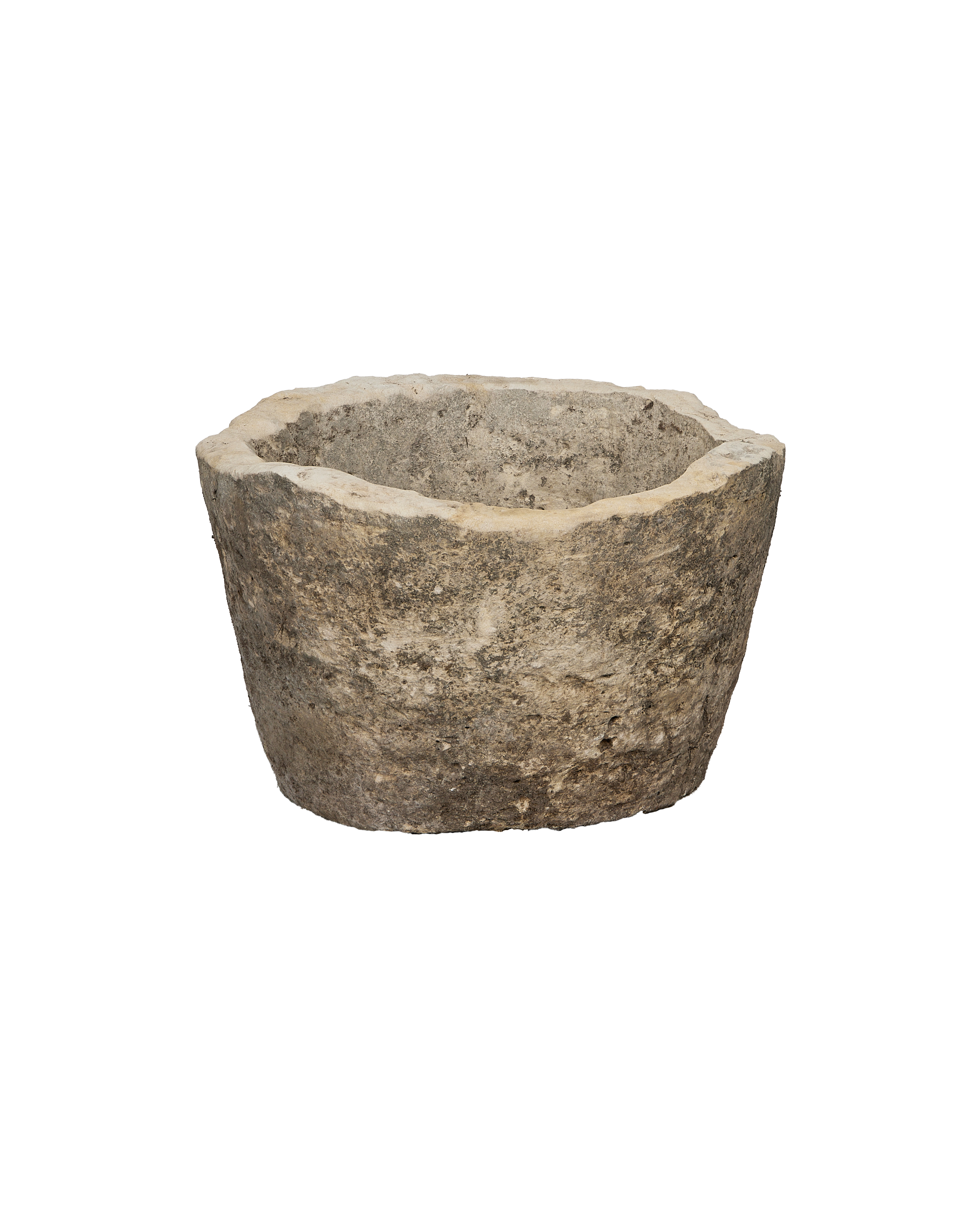 Olive Ateliers - Limestone Trough - Round