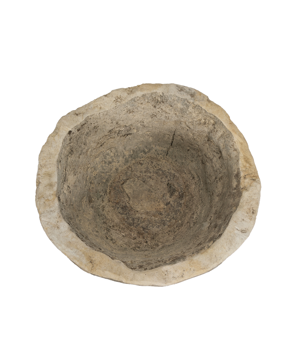 Olive Ateliers - Limestone Trough - Round