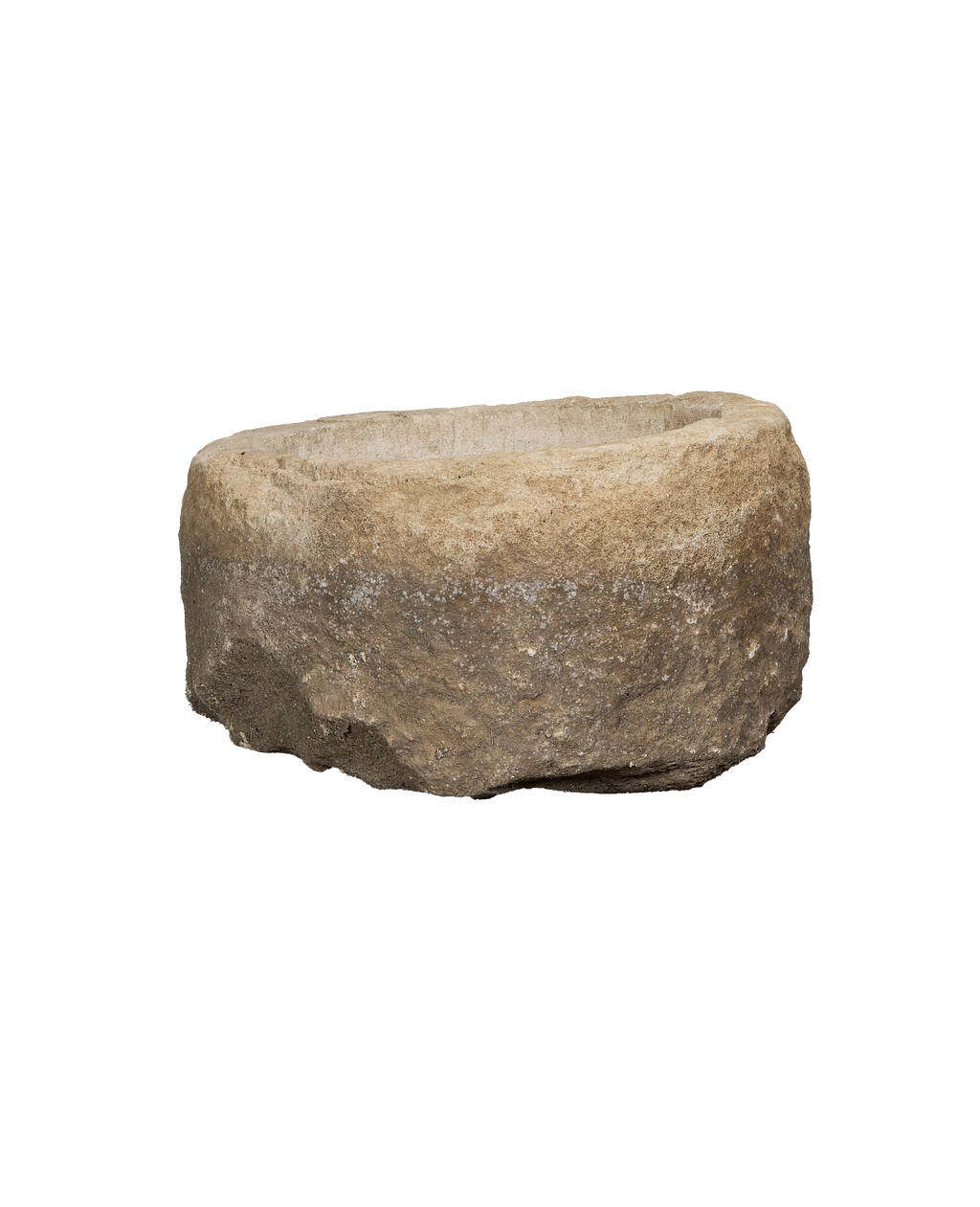 Olive Ateliers - Limestone Trough - Round
