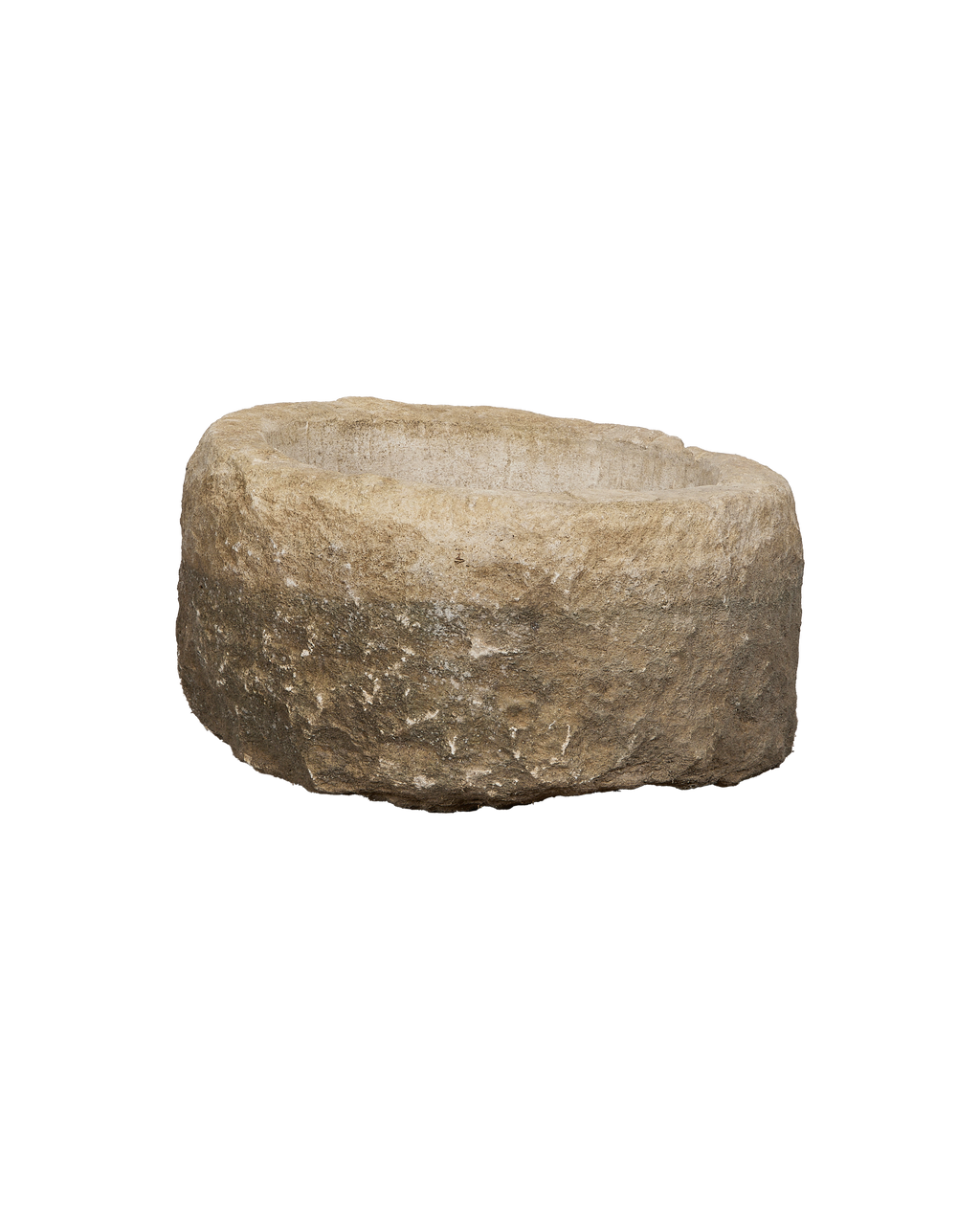 Olive Ateliers - Limestone Trough - Round