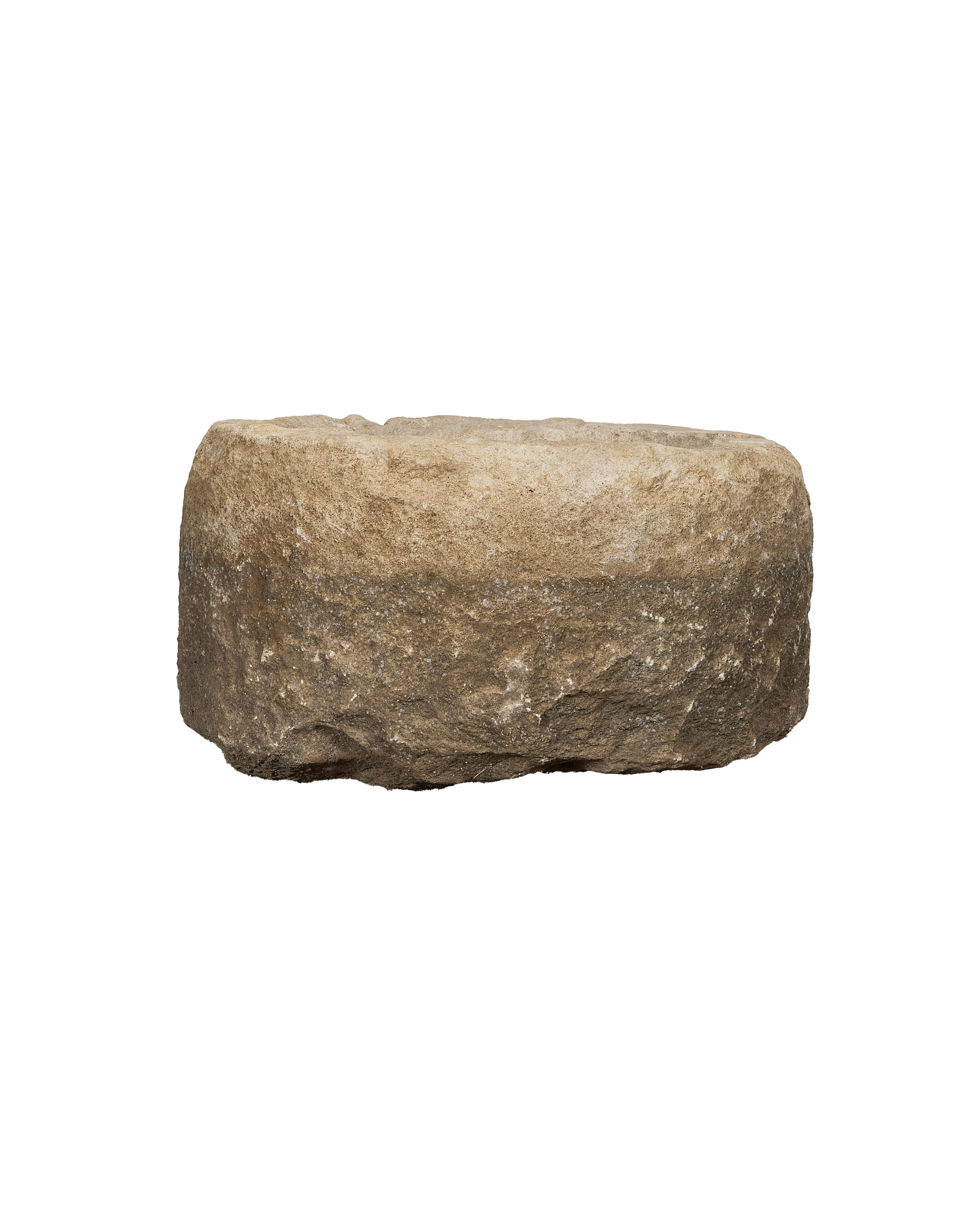 Olive Ateliers - Limestone Trough - Round