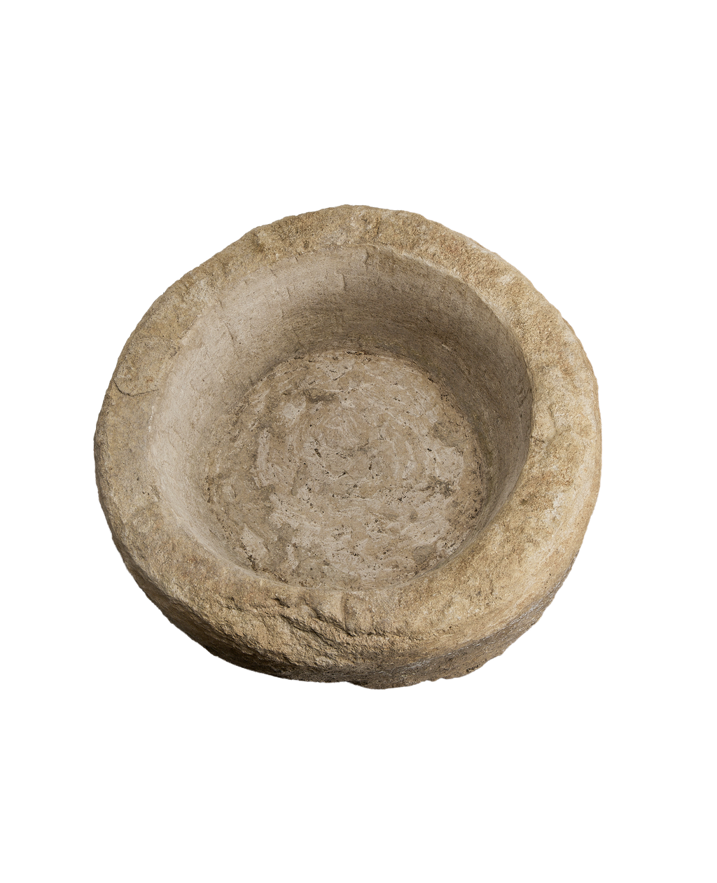 Olive Ateliers - Limestone Trough - Round