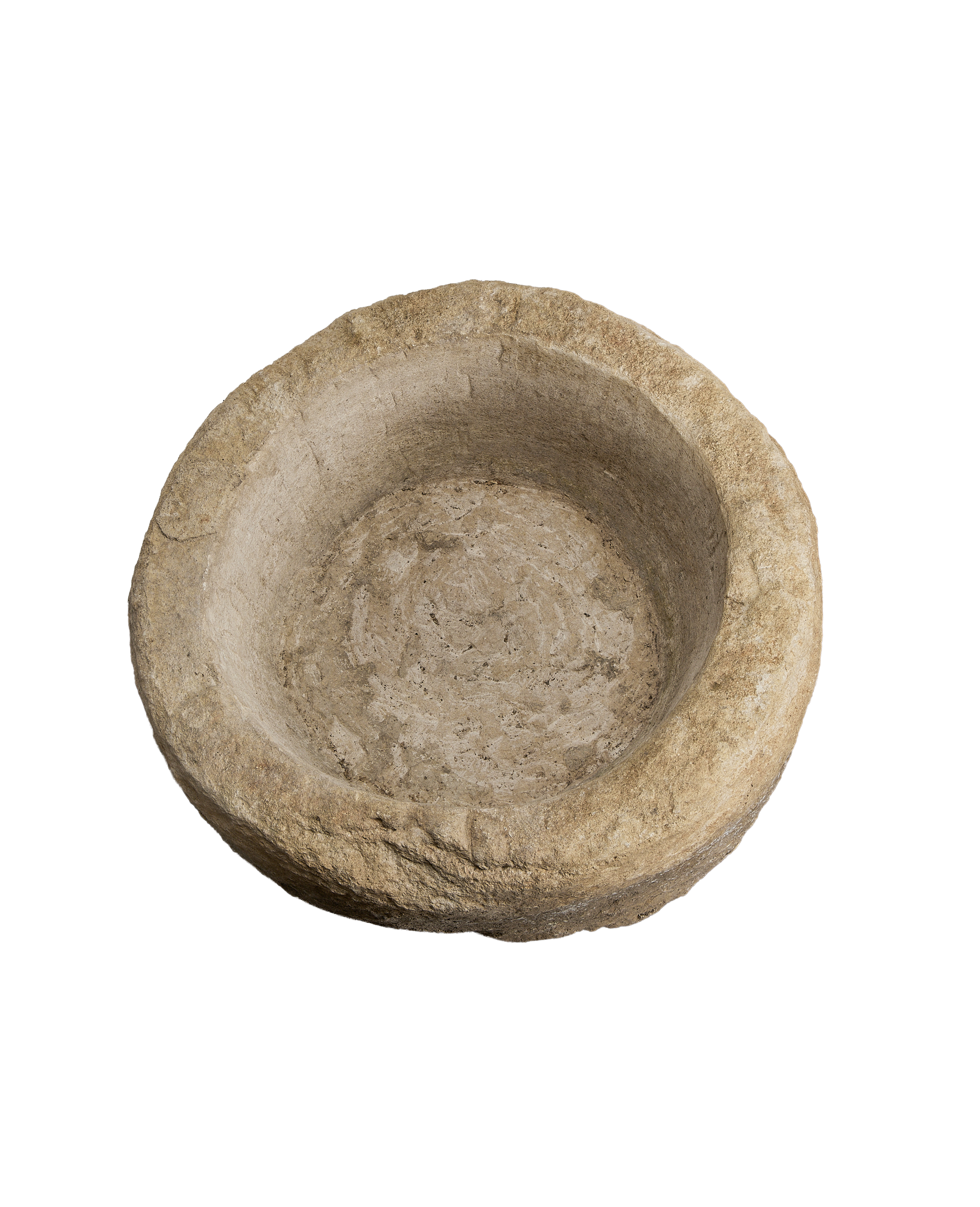 Olive Ateliers - Limestone Trough - Round