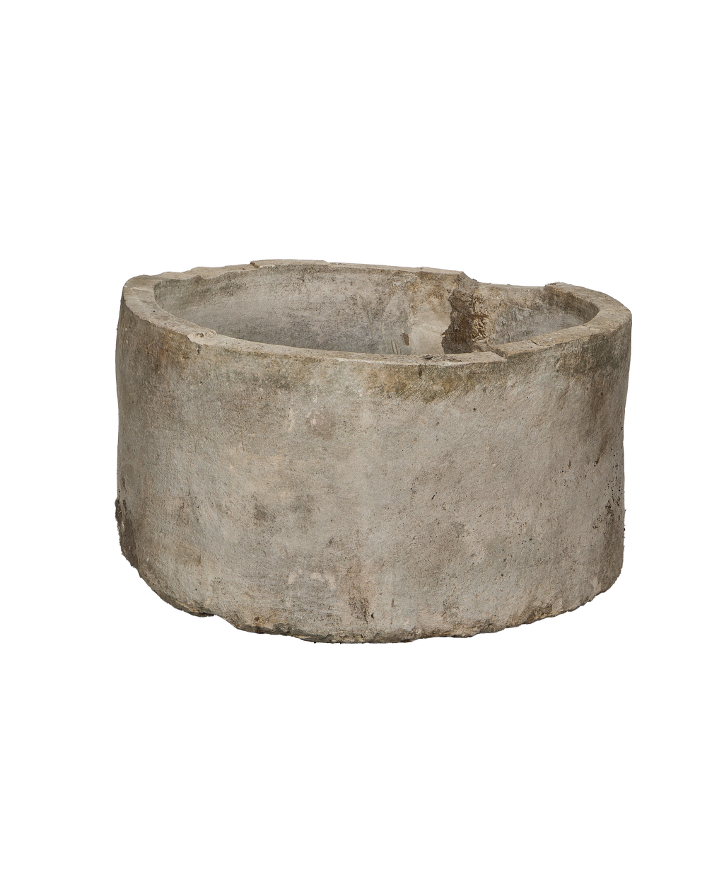 Olive Ateliers - Limestone Trough - Round
