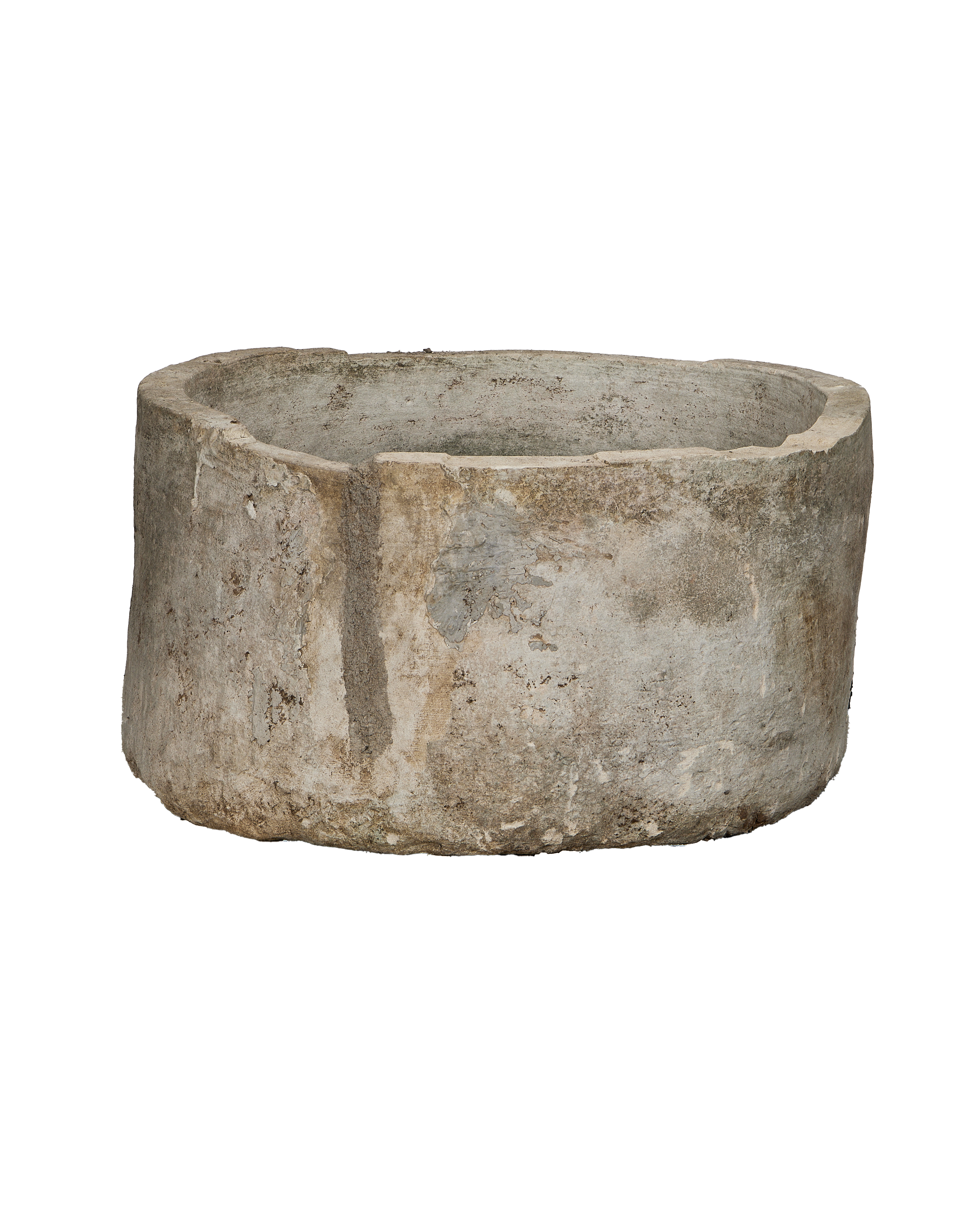 Olive Ateliers - Limestone Trough - Round