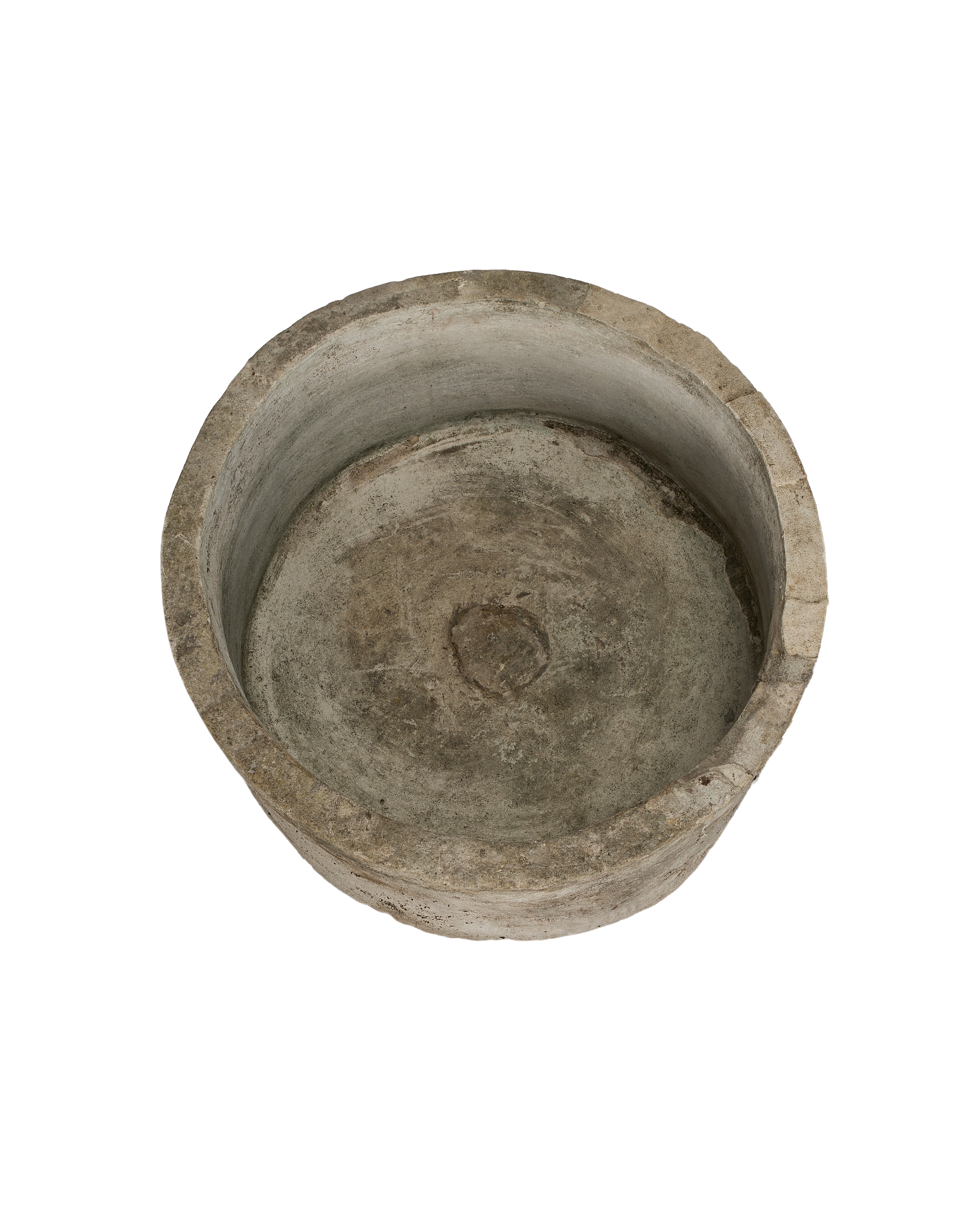 Olive Ateliers - Limestone Trough - Round