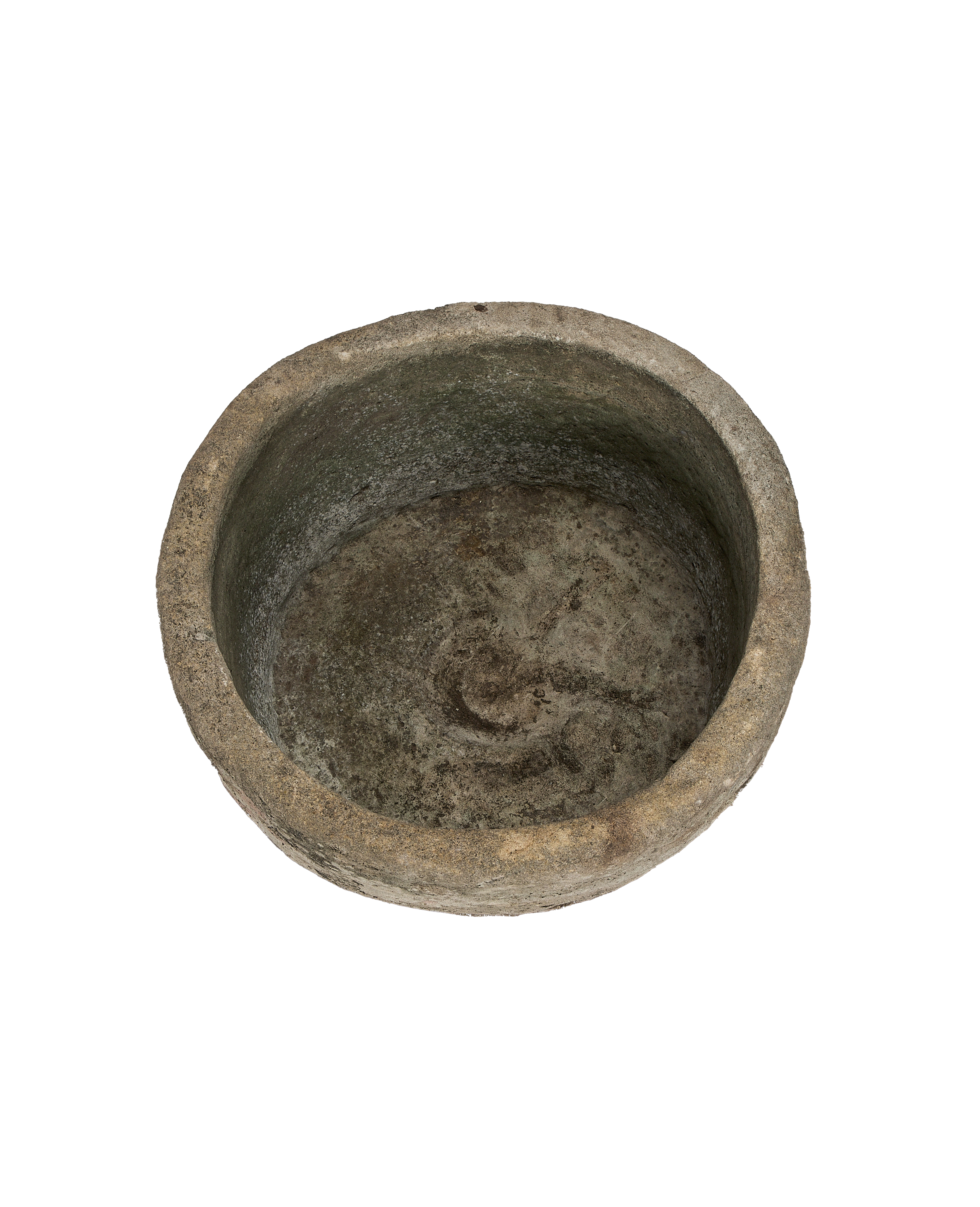 Olive Ateliers - Limestone Trough - Round