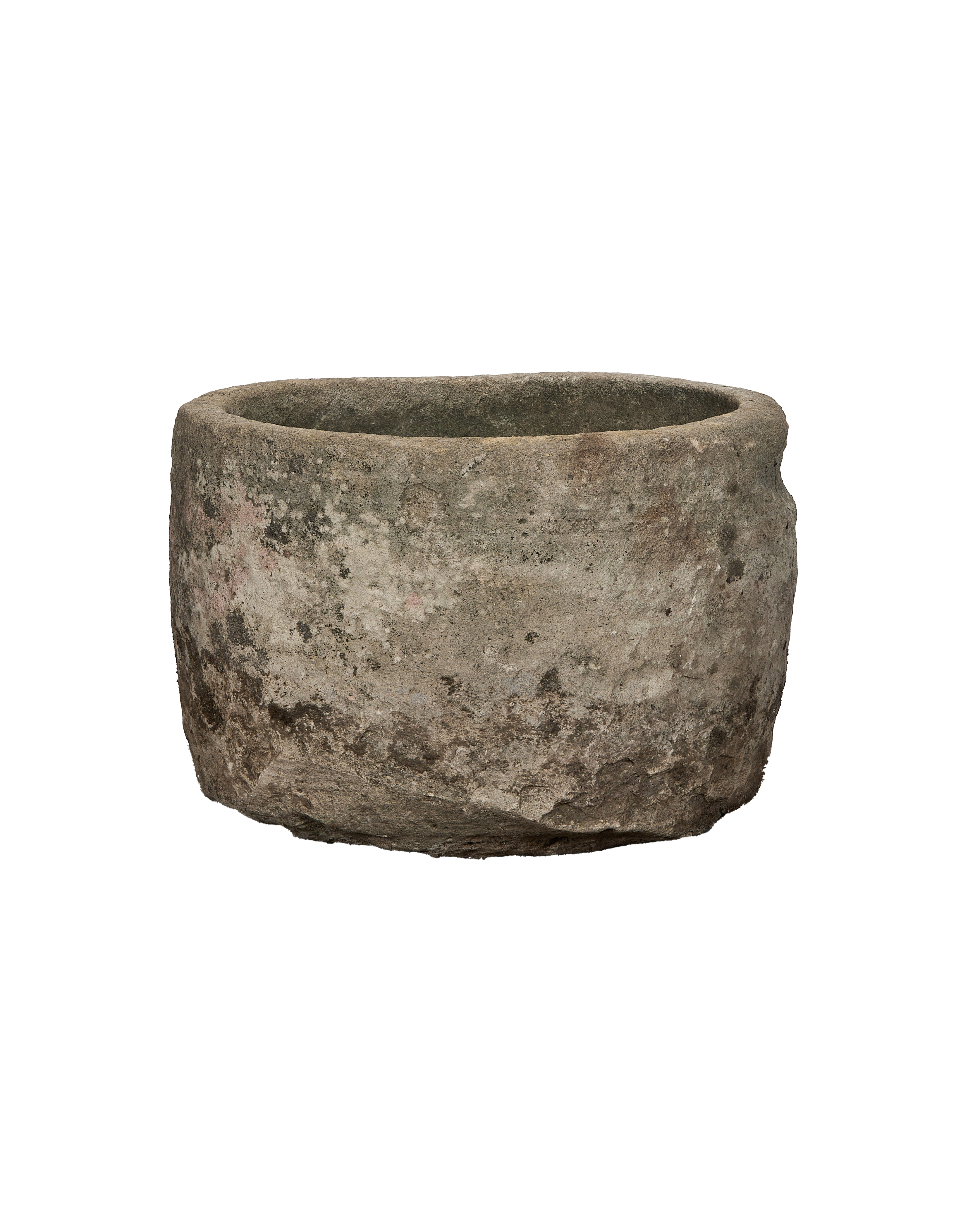 Olive Ateliers - Limestone Trough - Round
