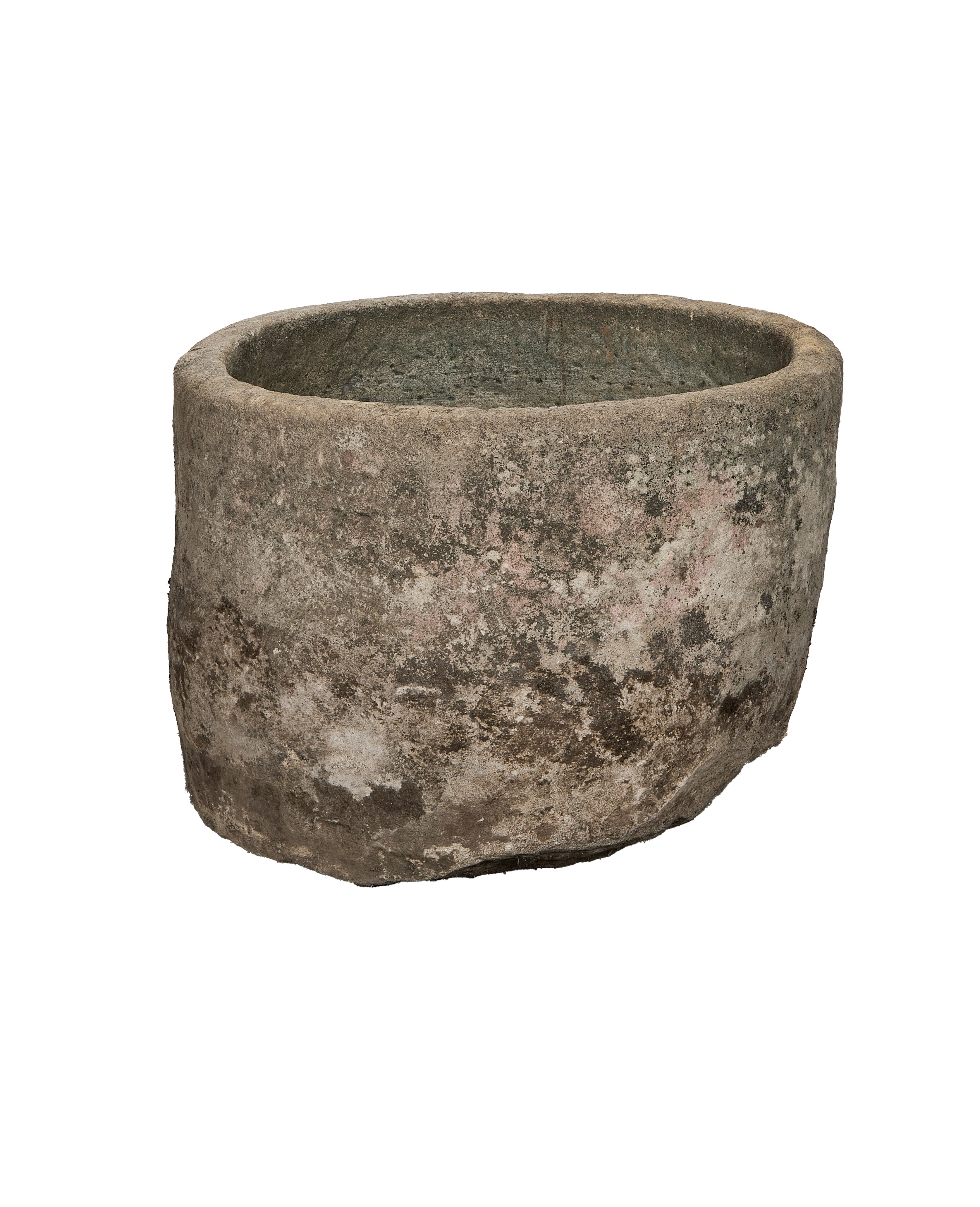 Olive Ateliers - Limestone Trough - Round