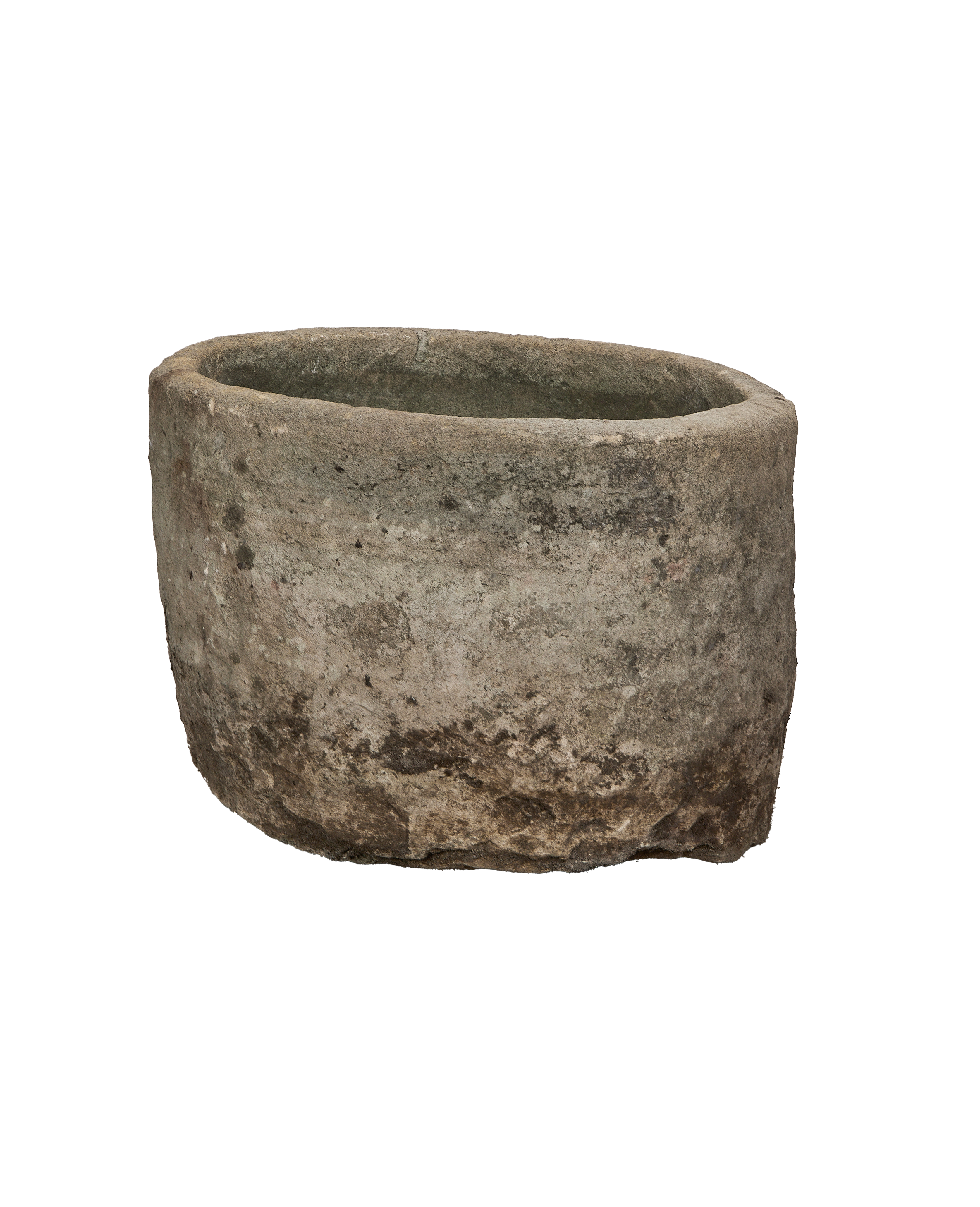 Olive Ateliers - Limestone Trough - Round