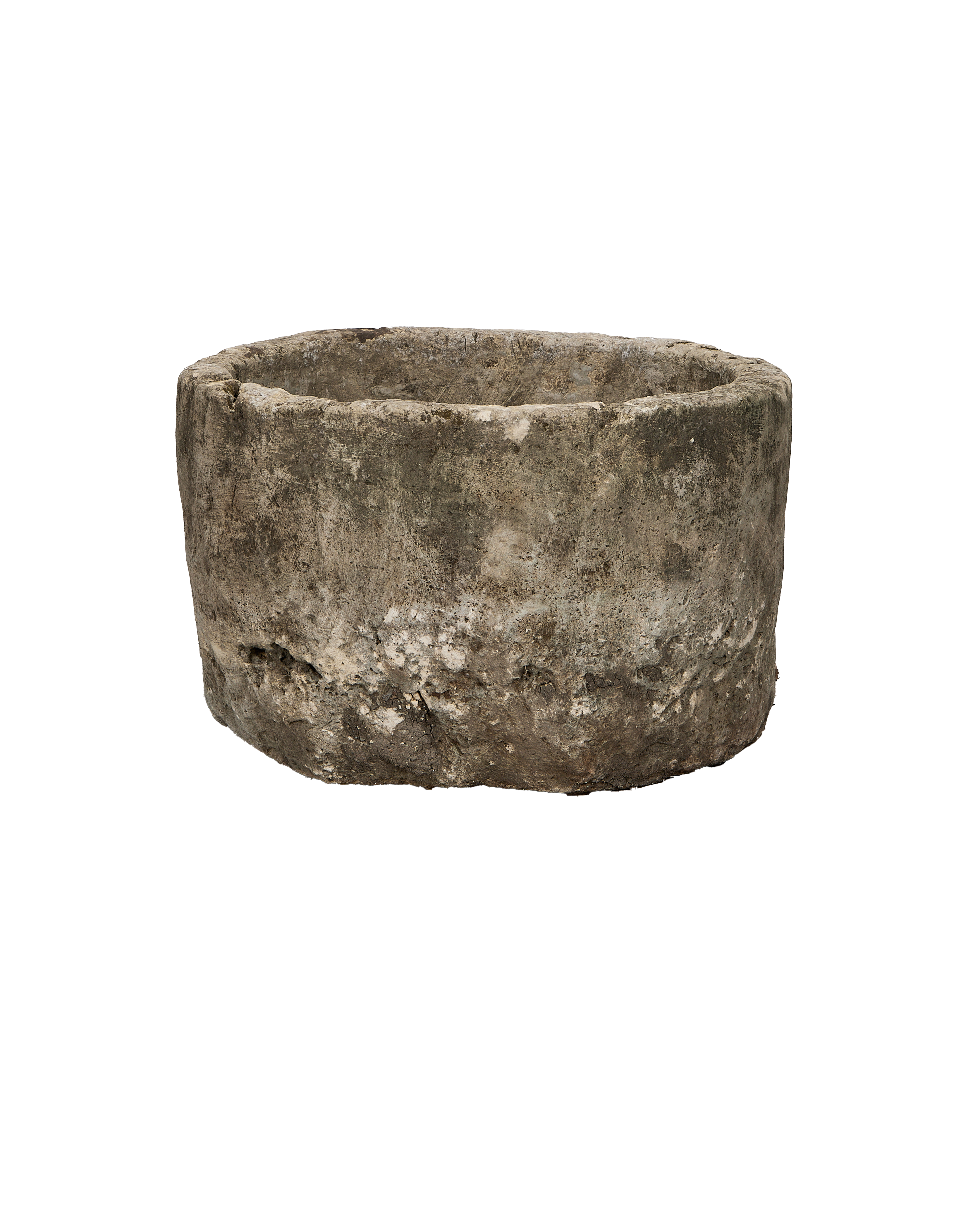 Olive Ateliers - Limestone Trough - Round