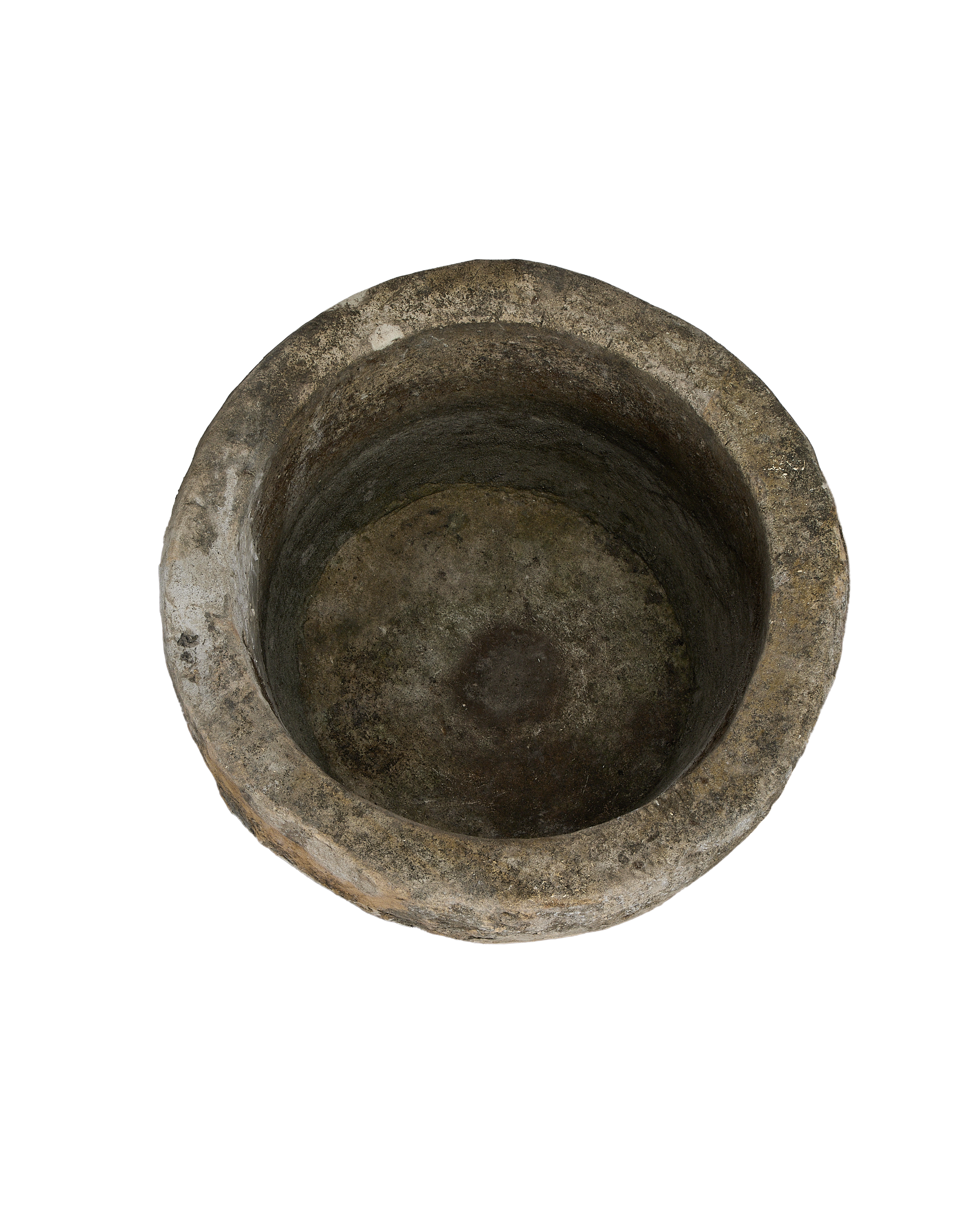 Olive Ateliers - Limestone Trough - Round