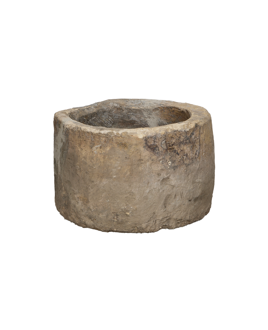 Olive Ateliers - Limestone Trough - Round