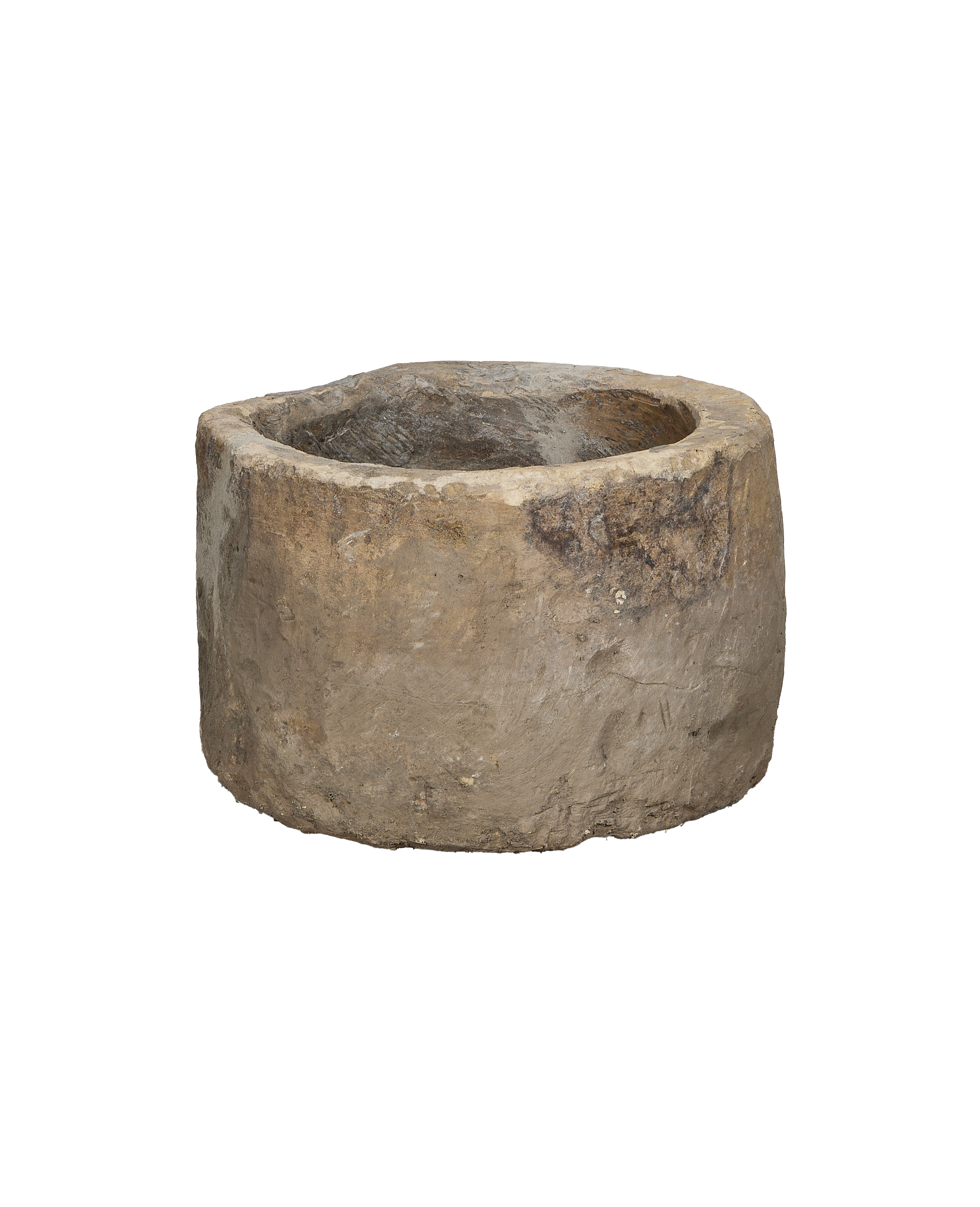 Olive Ateliers - Limestone Trough - Round