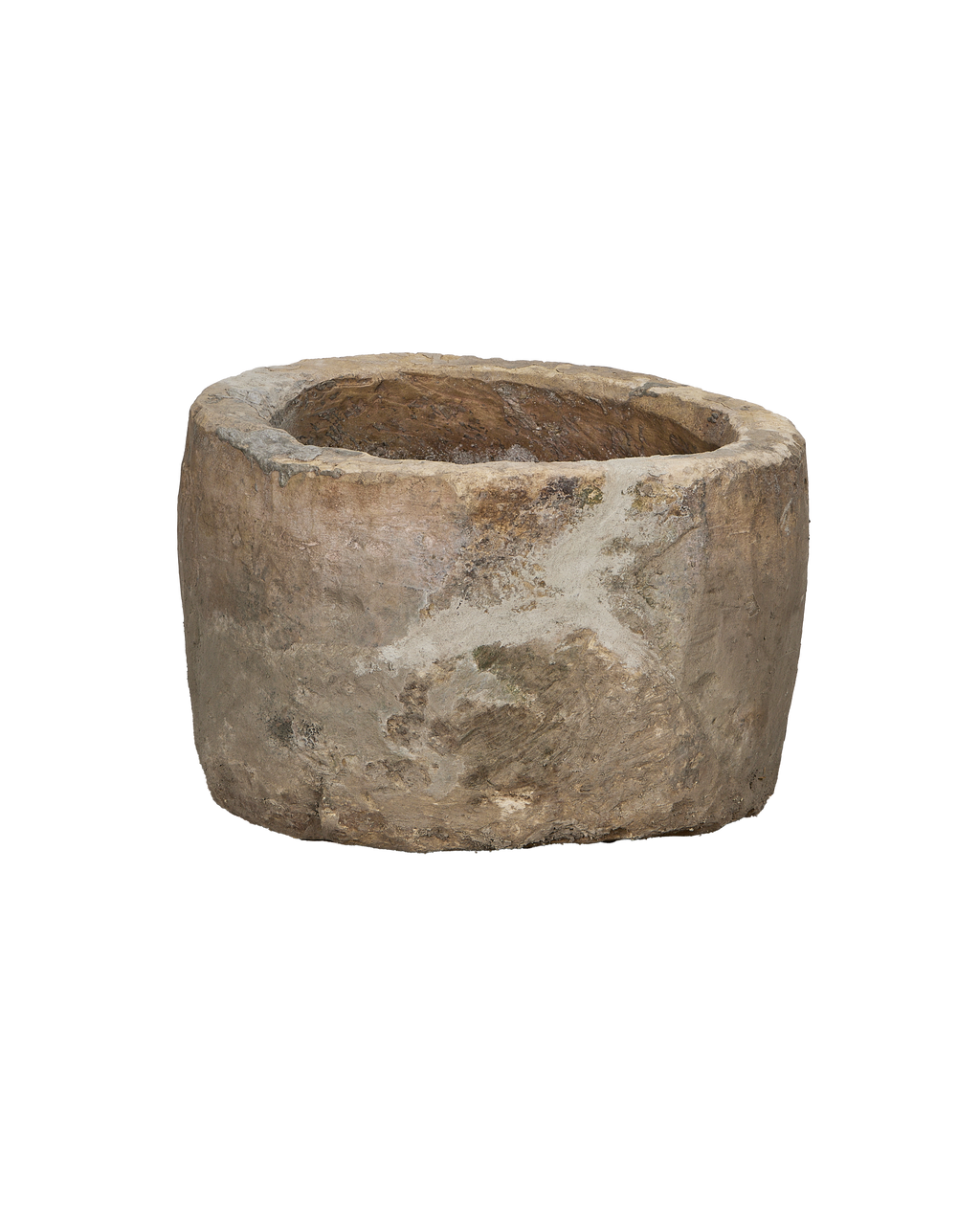 Olive Ateliers - Limestone Trough - Round