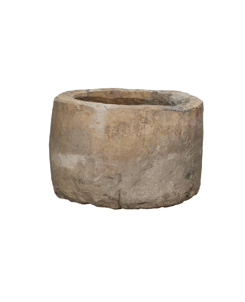 Olive Ateliers - Limestone Trough - Round