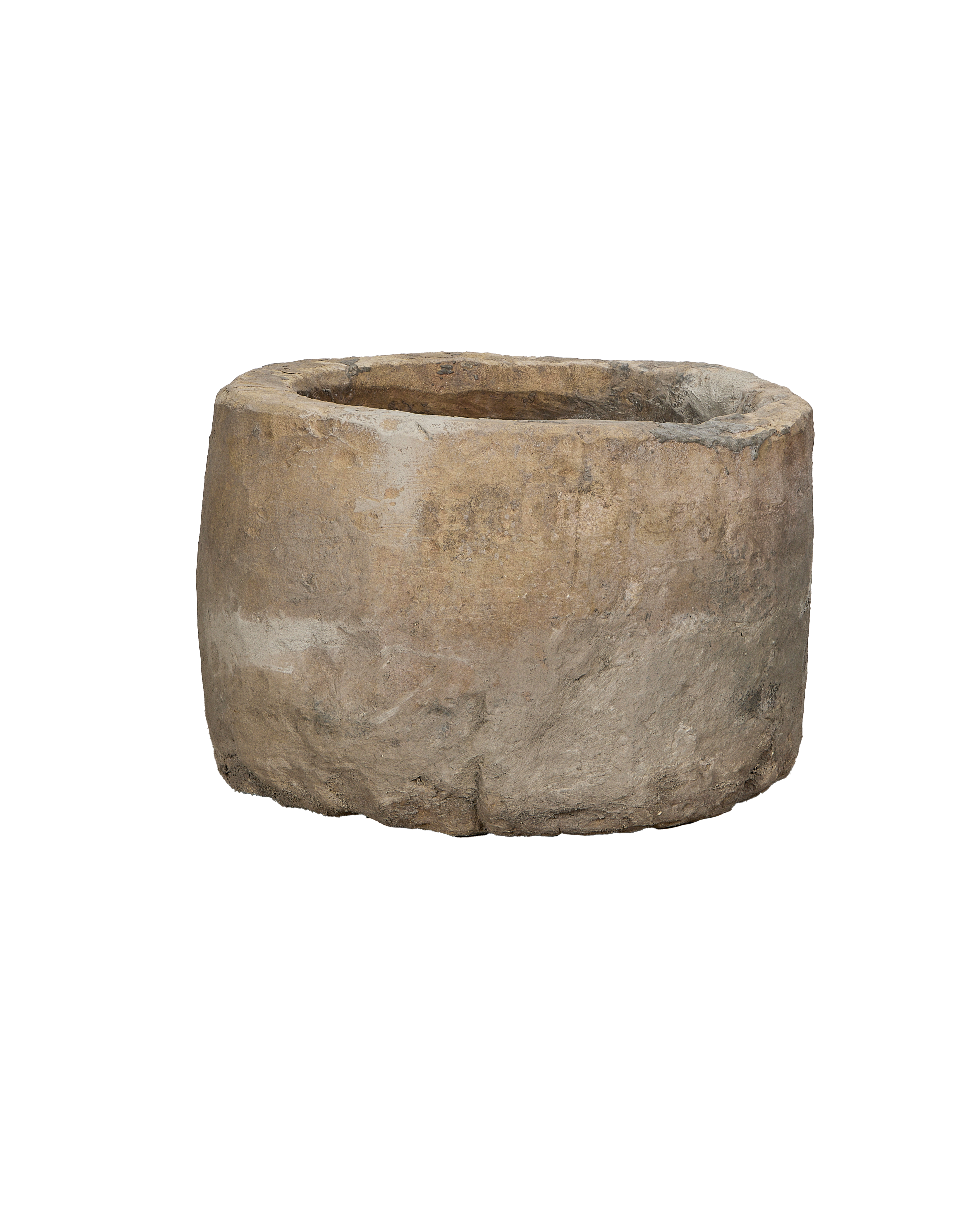 Olive Ateliers - Limestone Trough - Round
