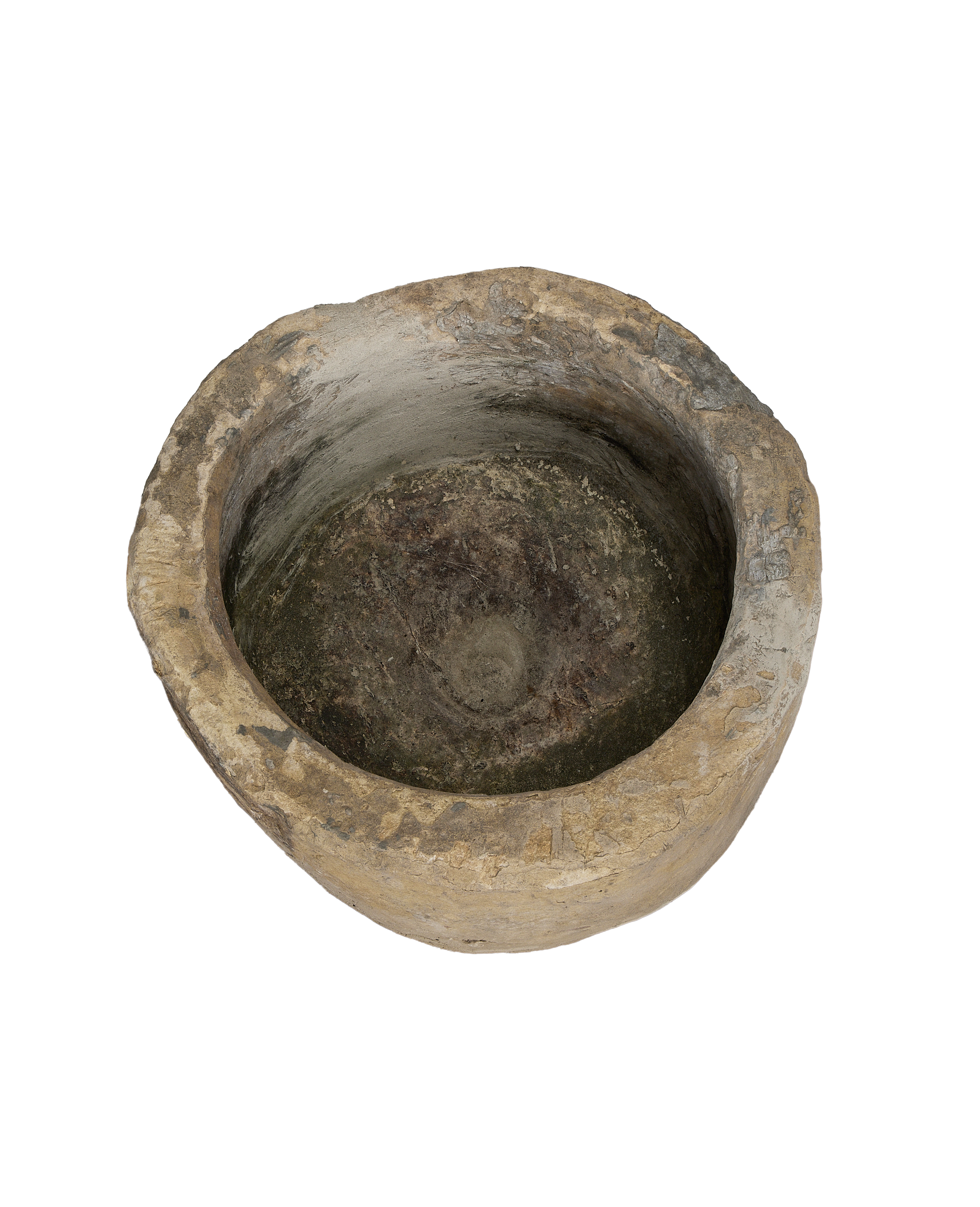 Olive Ateliers - Limestone Trough - Round