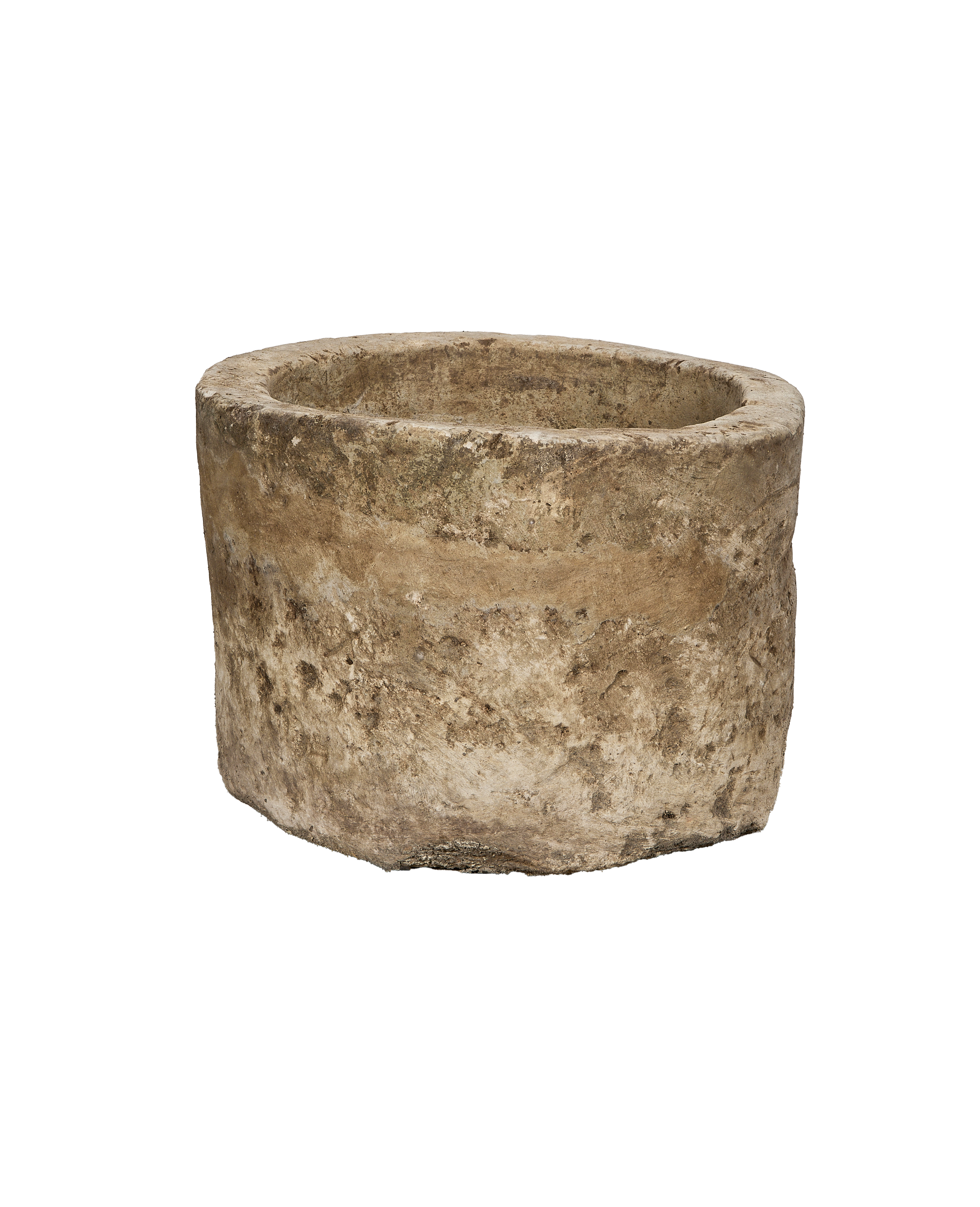 Olive Ateliers - Limestone Trough - Round