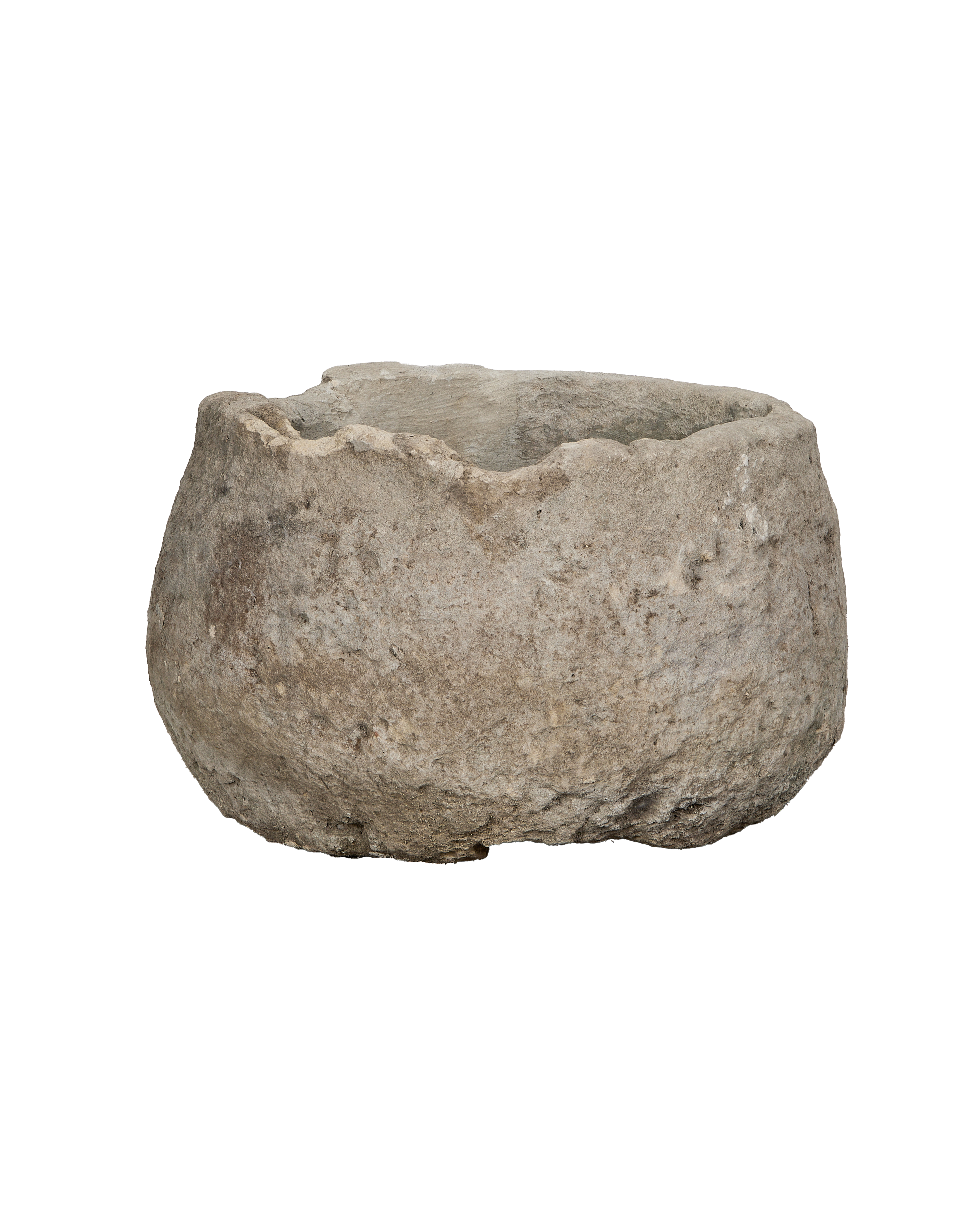 Olive Ateliers - Limestone Trough - Round