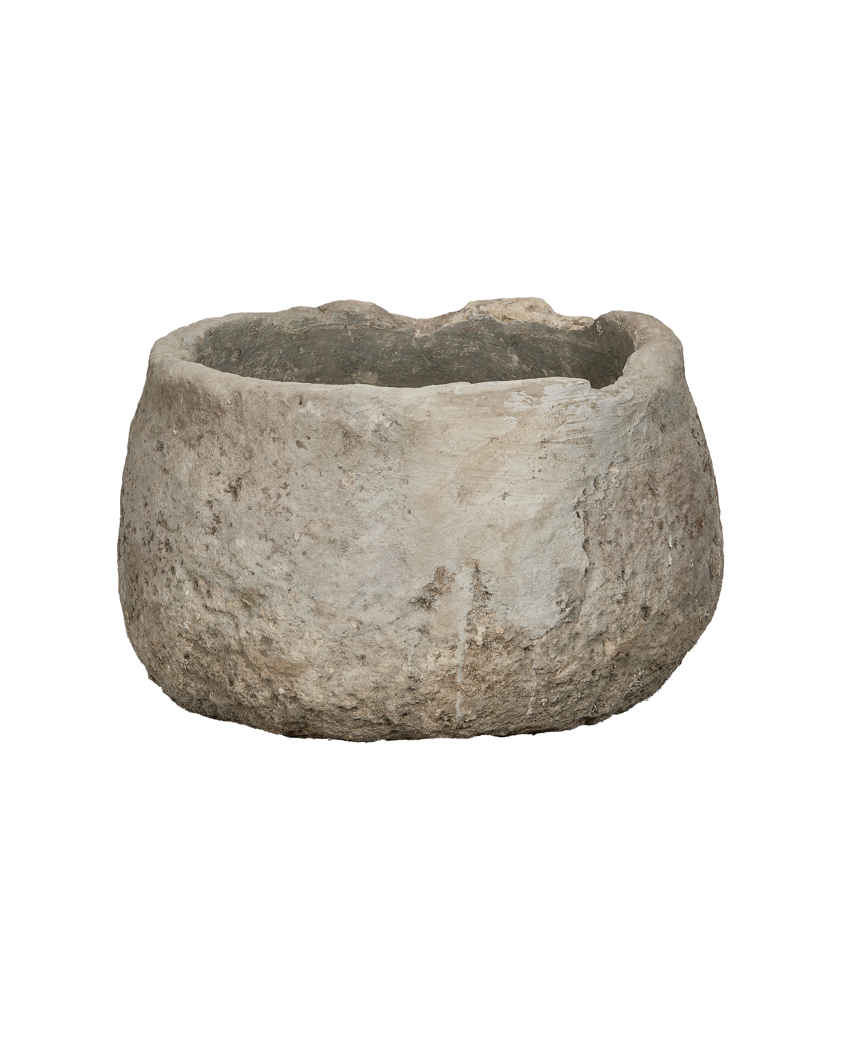 Olive Ateliers - Limestone Trough - Round