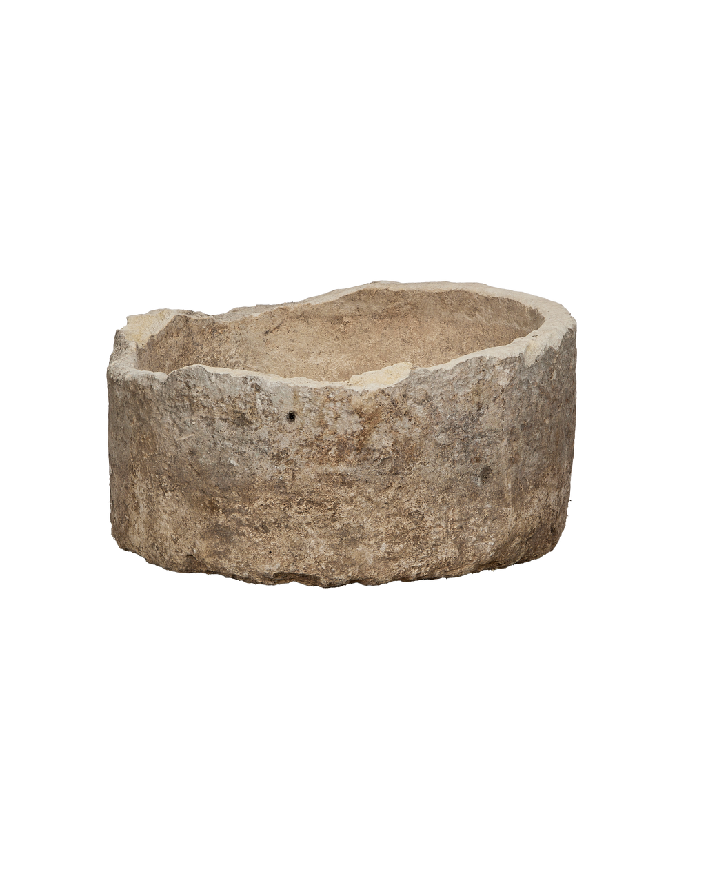 Olive Ateliers - Limestone Trough - Round