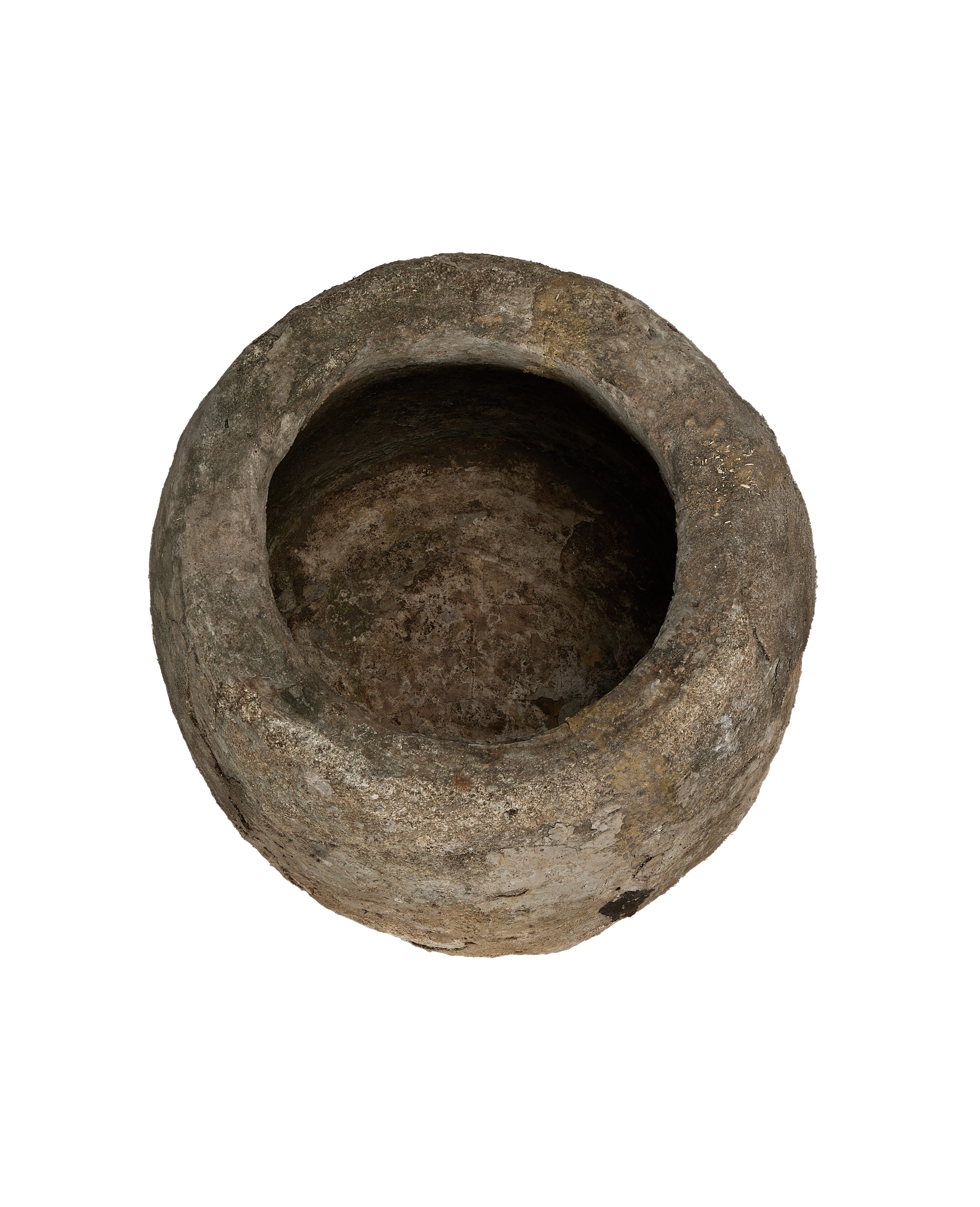 Olive Ateliers - Limestone Trough - Round