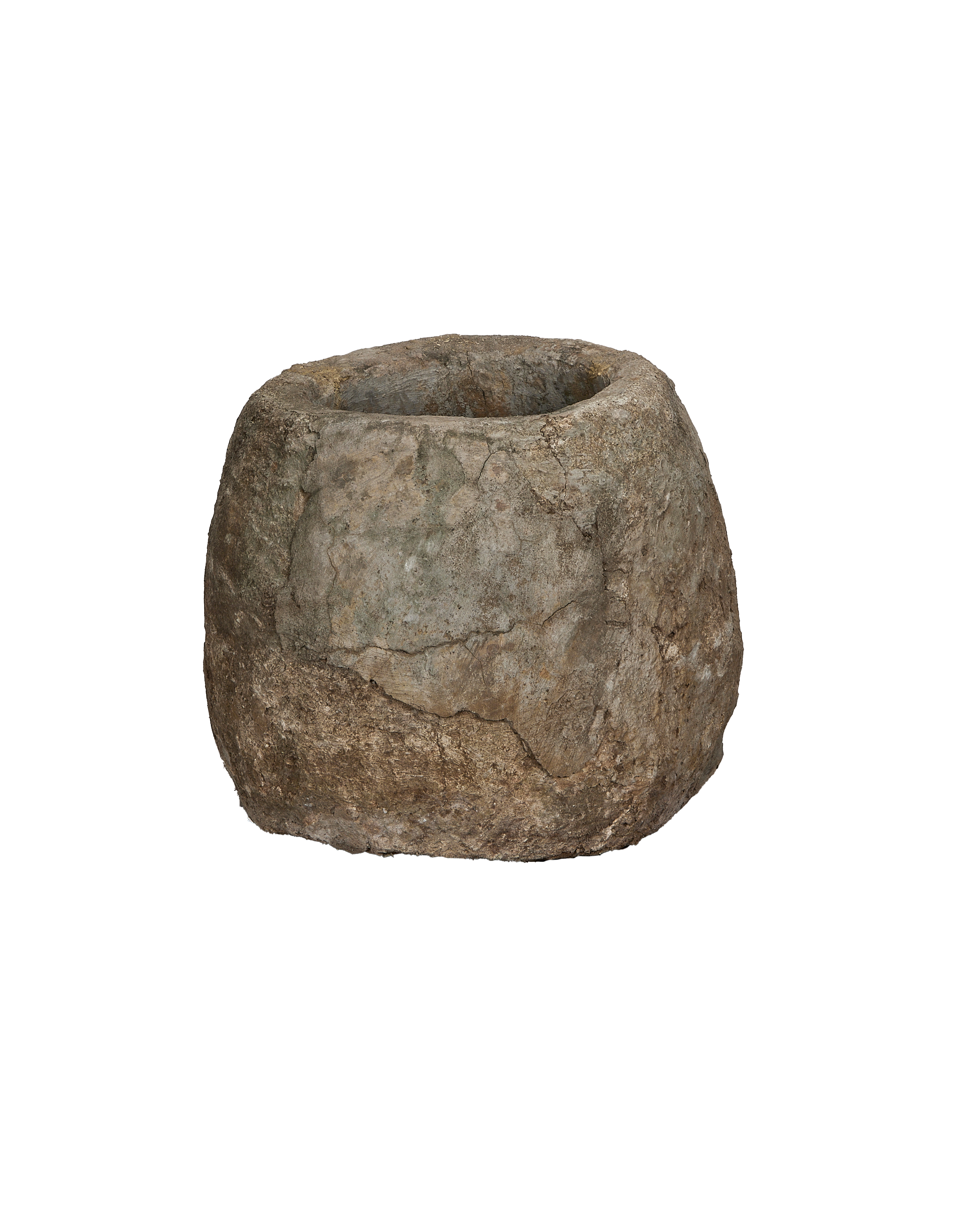 Olive Ateliers - Limestone Trough - Round
