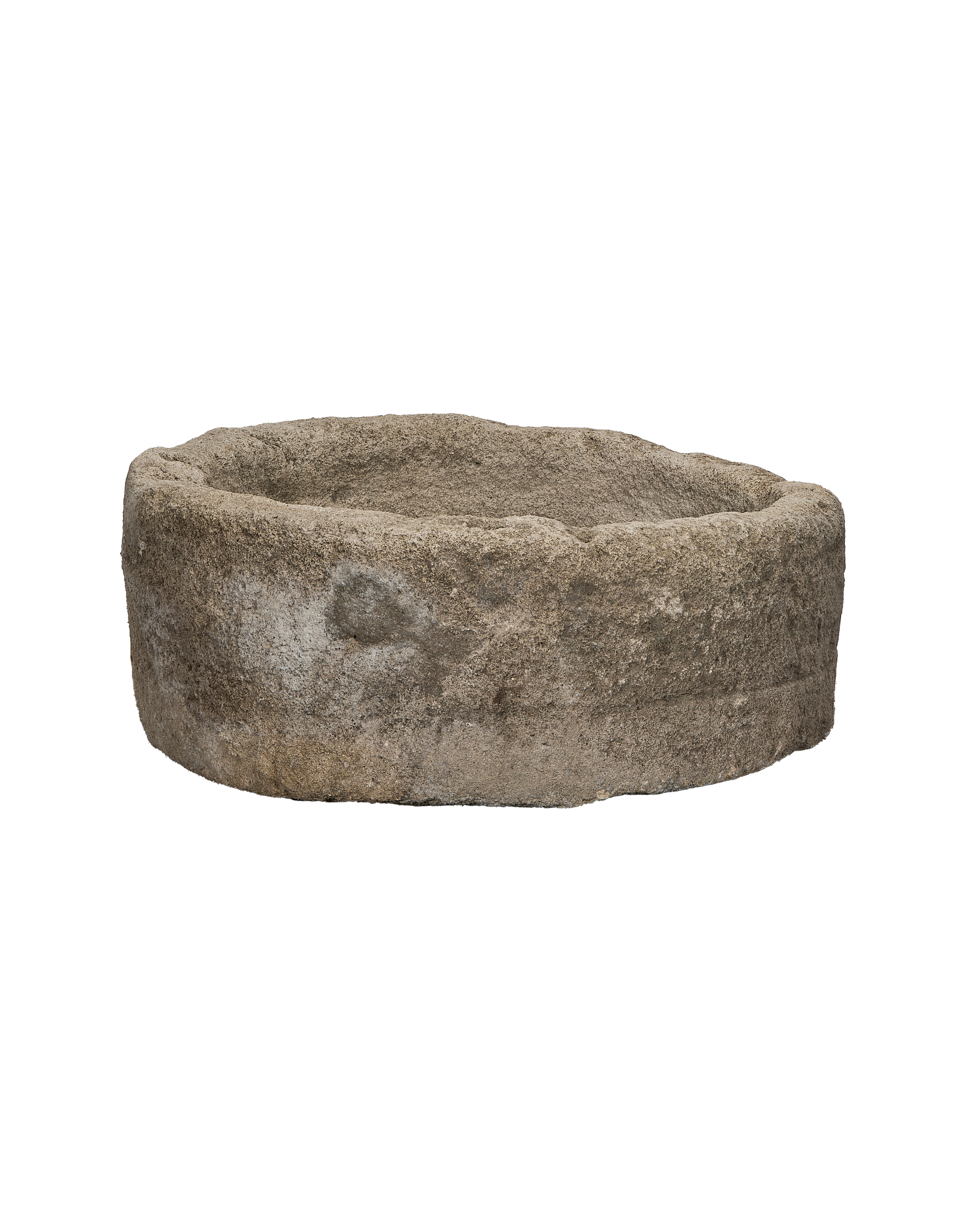 Olive Ateliers - Limestone Trough - Round