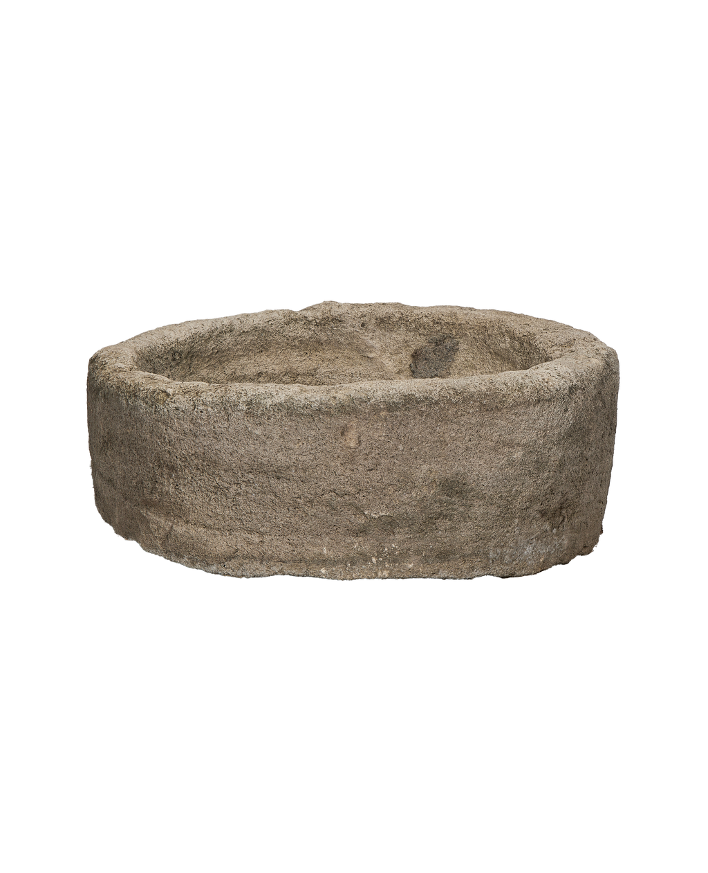 Olive Ateliers - Limestone Trough - Round