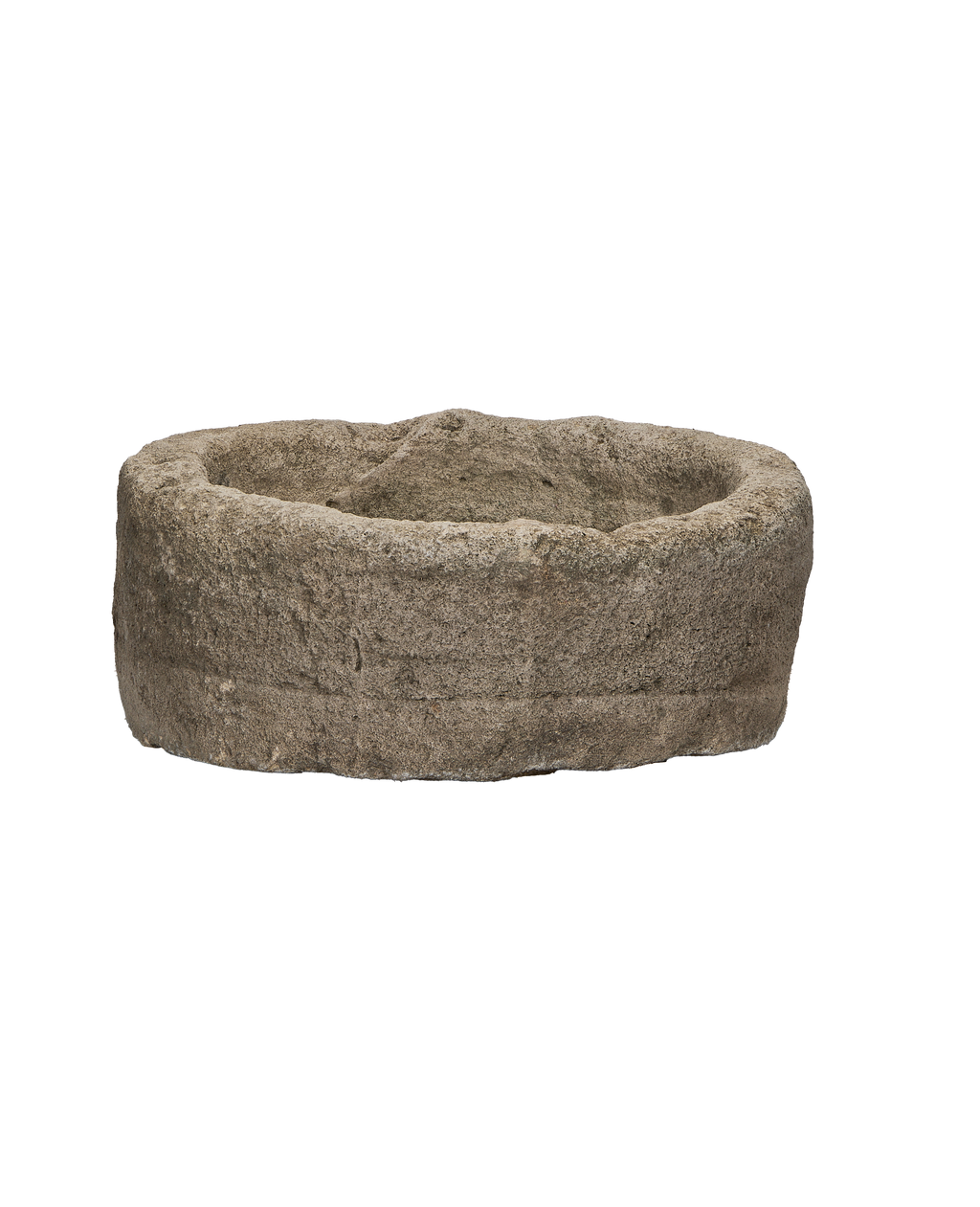 Olive Ateliers - Limestone Trough - Round