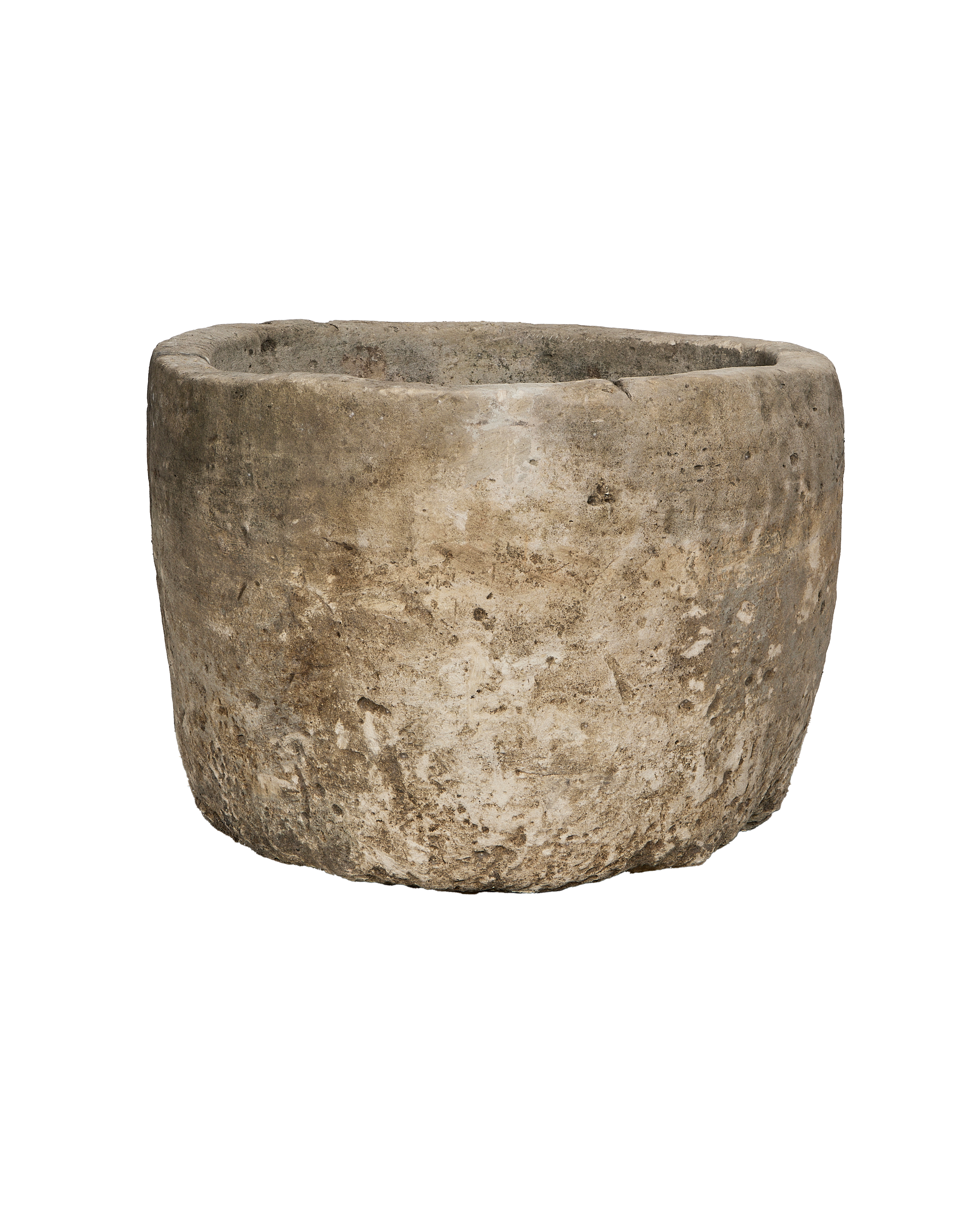 Olive Ateliers - Limestone Trough - Round