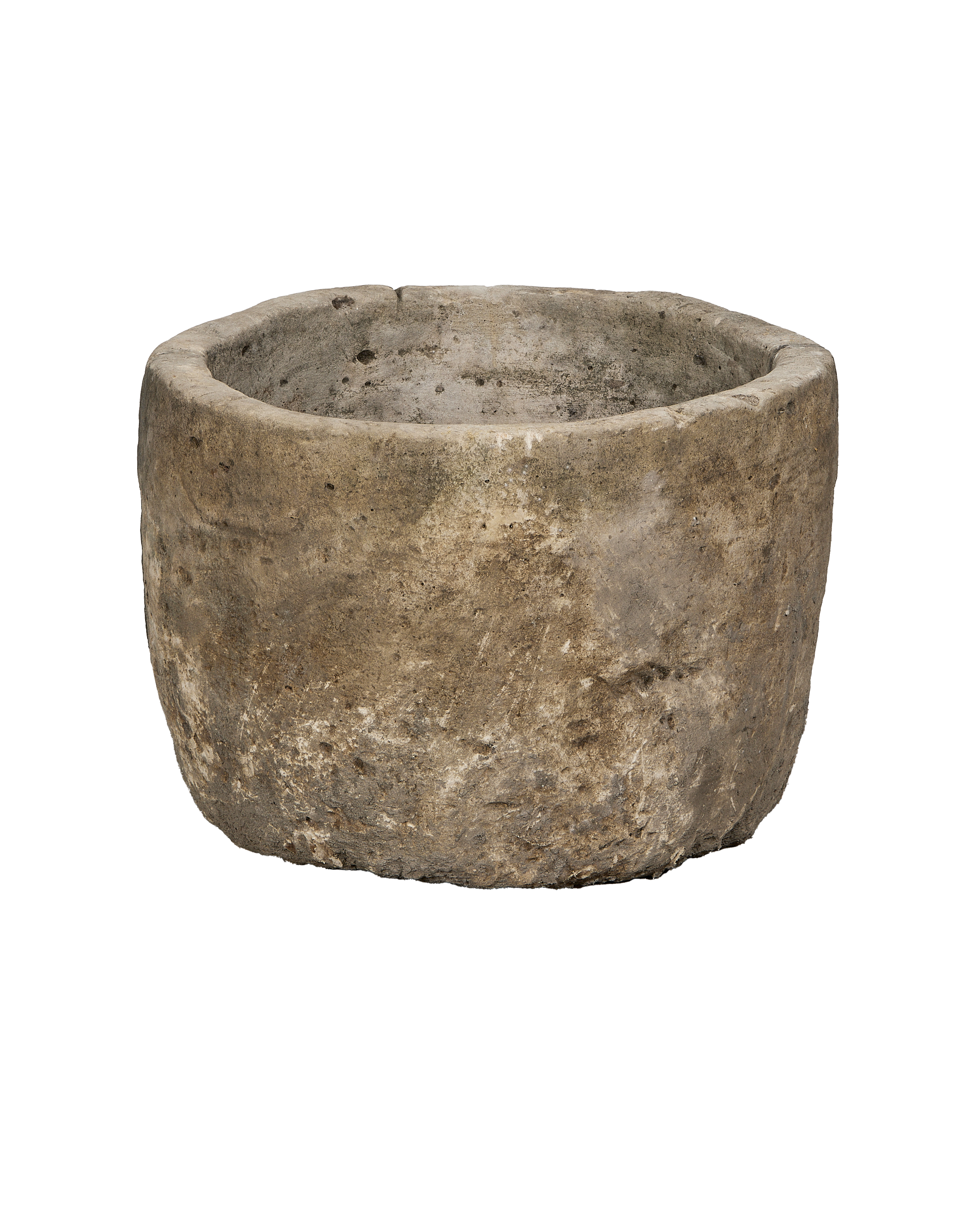 Olive Ateliers - Limestone Trough - Round
