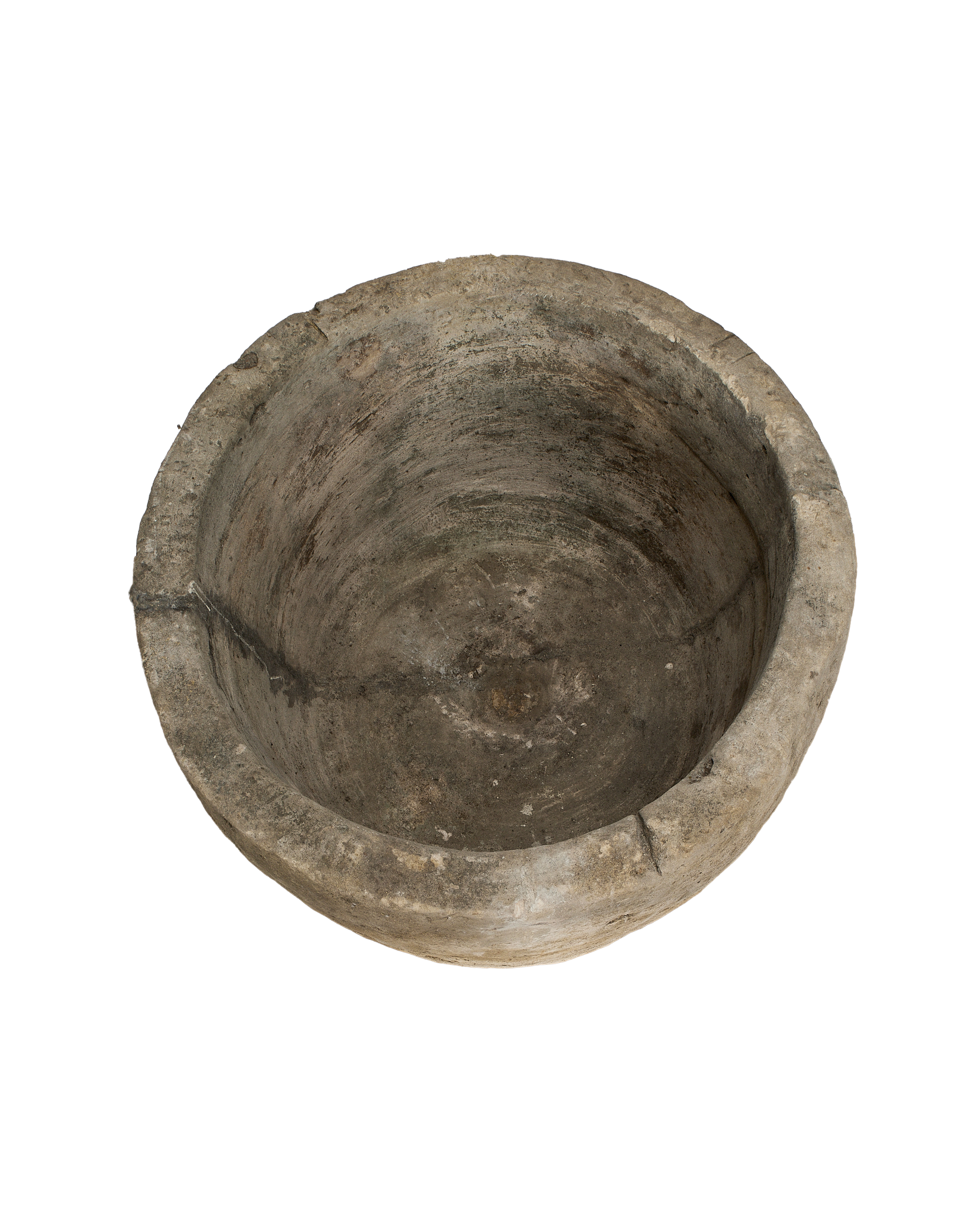 Olive Ateliers - Limestone Trough - Round