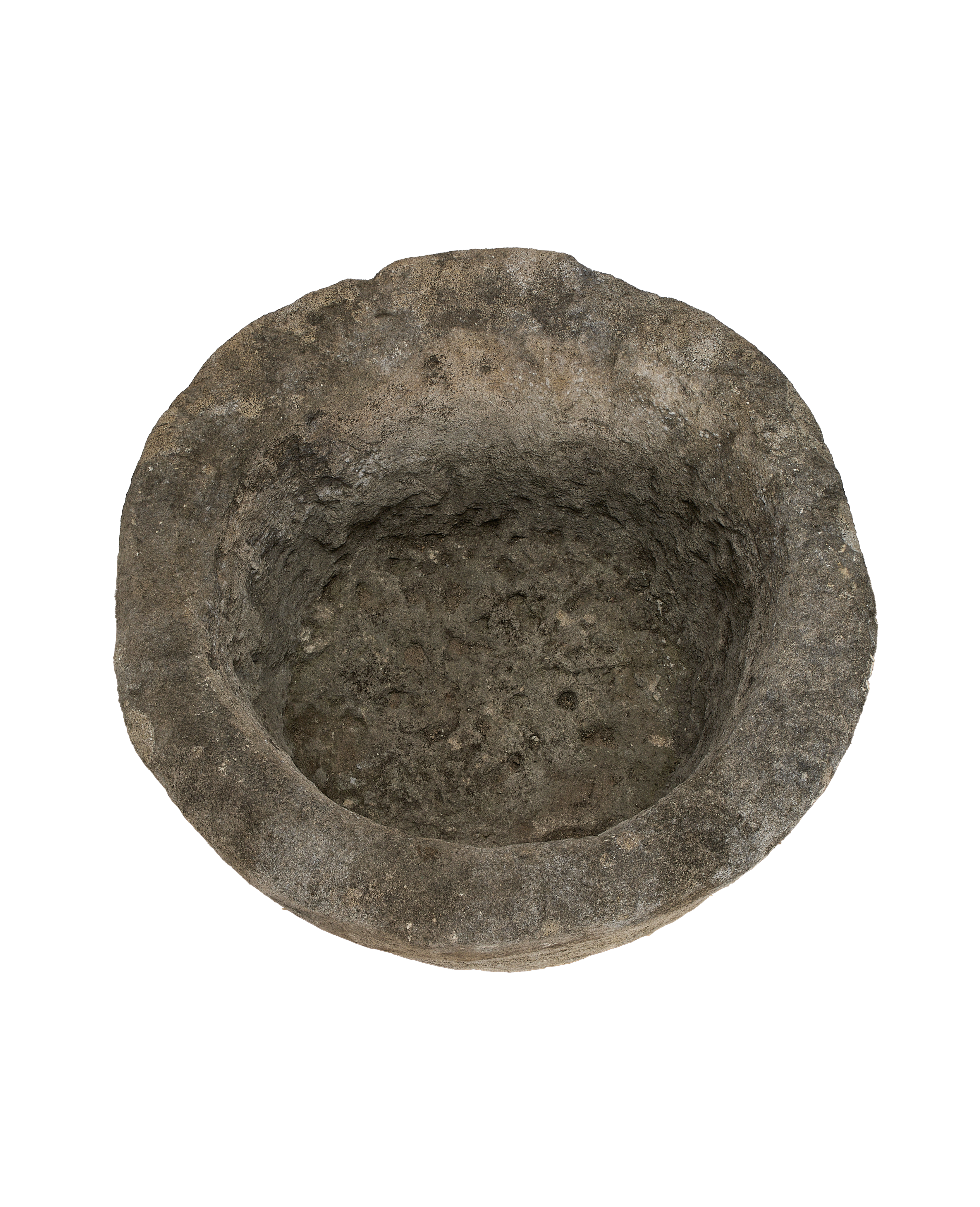 Olive Ateliers - Limestone Trough - Round