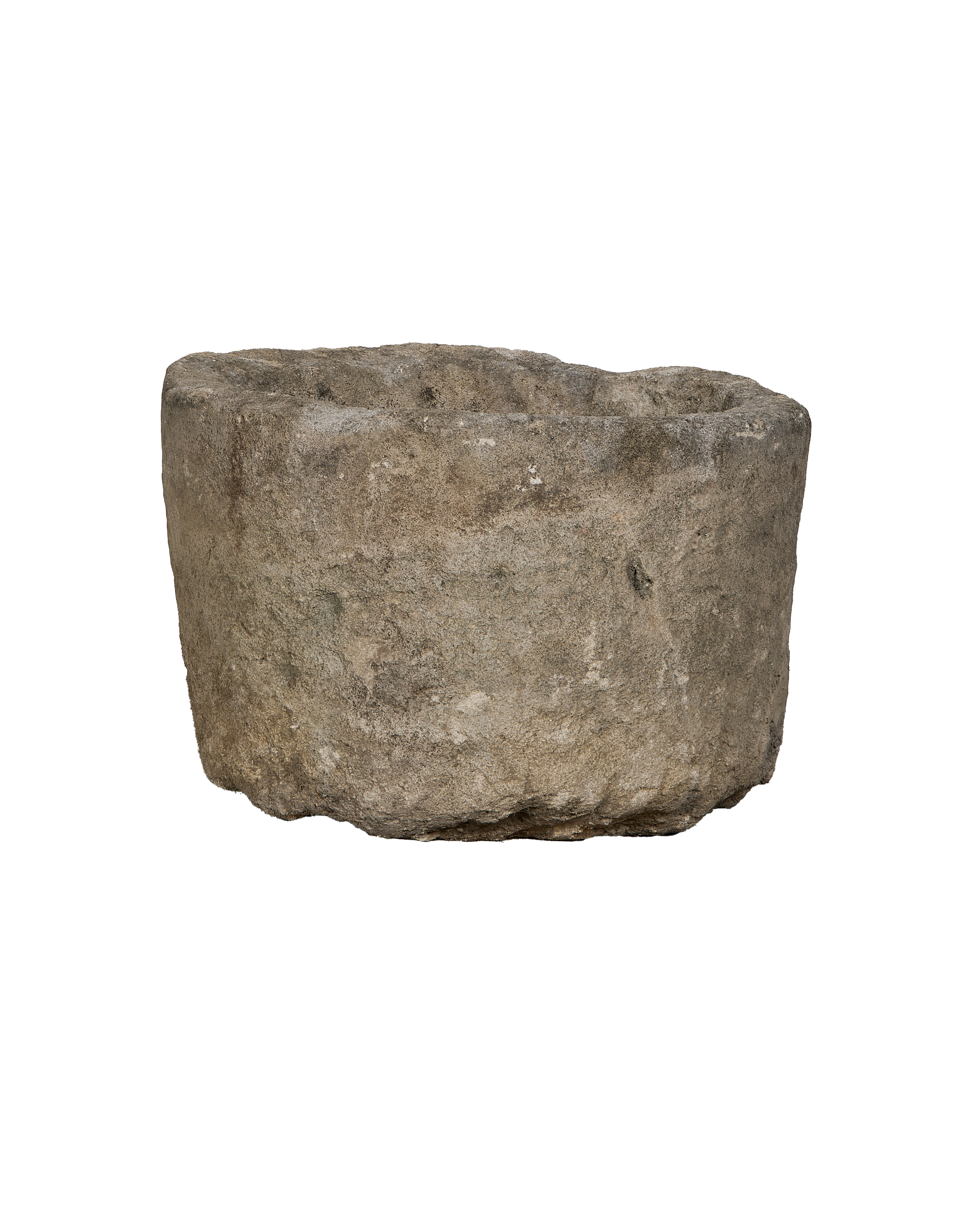 Olive Ateliers - Limestone Trough - Round