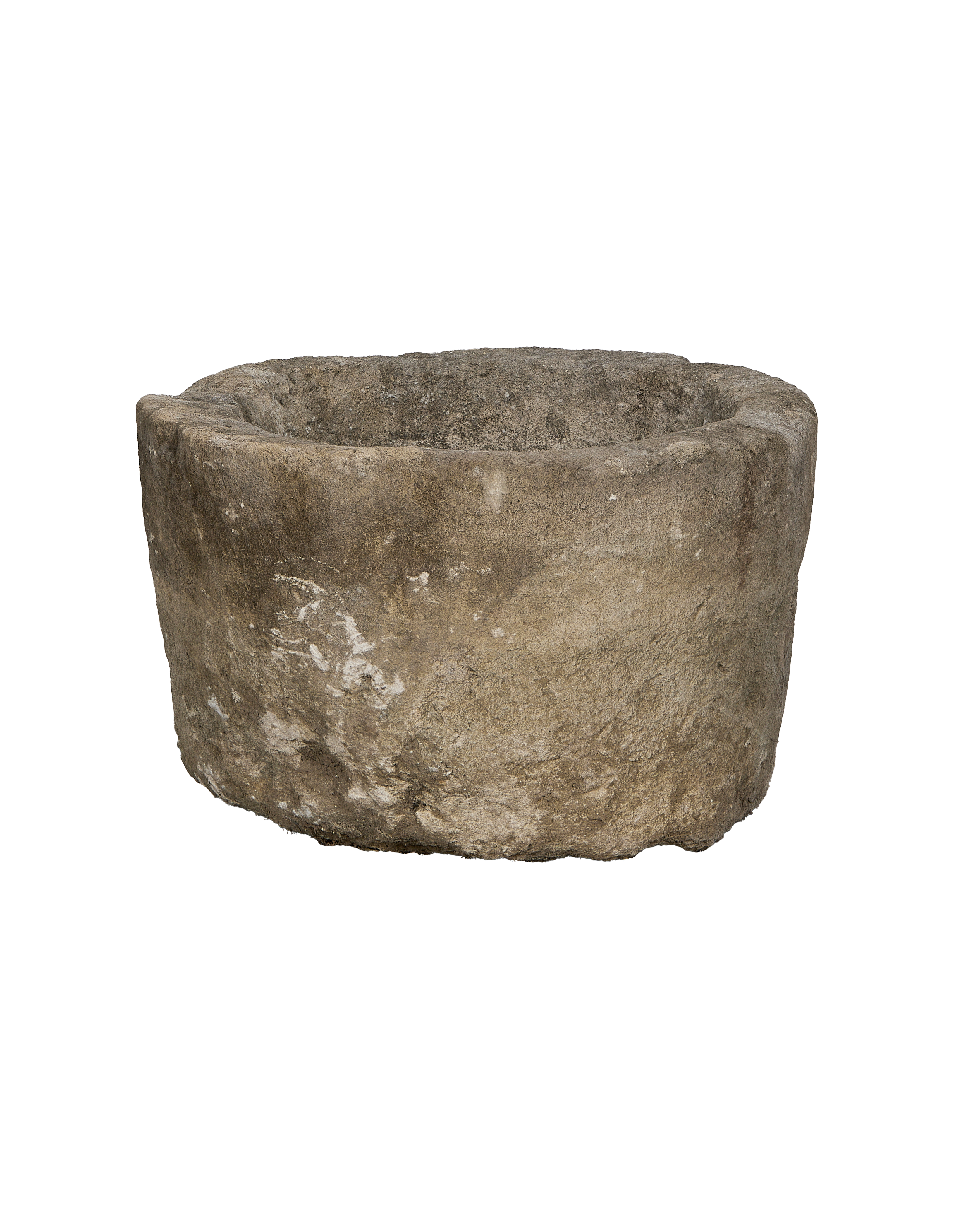 Olive Ateliers - Limestone Trough - Round